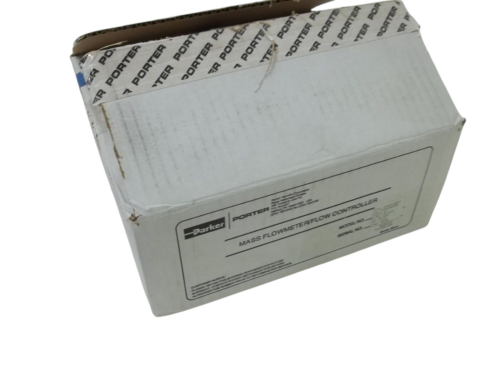 PARKER 203AFKASBDED MASS FLOWMETER/FLOW CONTROLLER NSMP