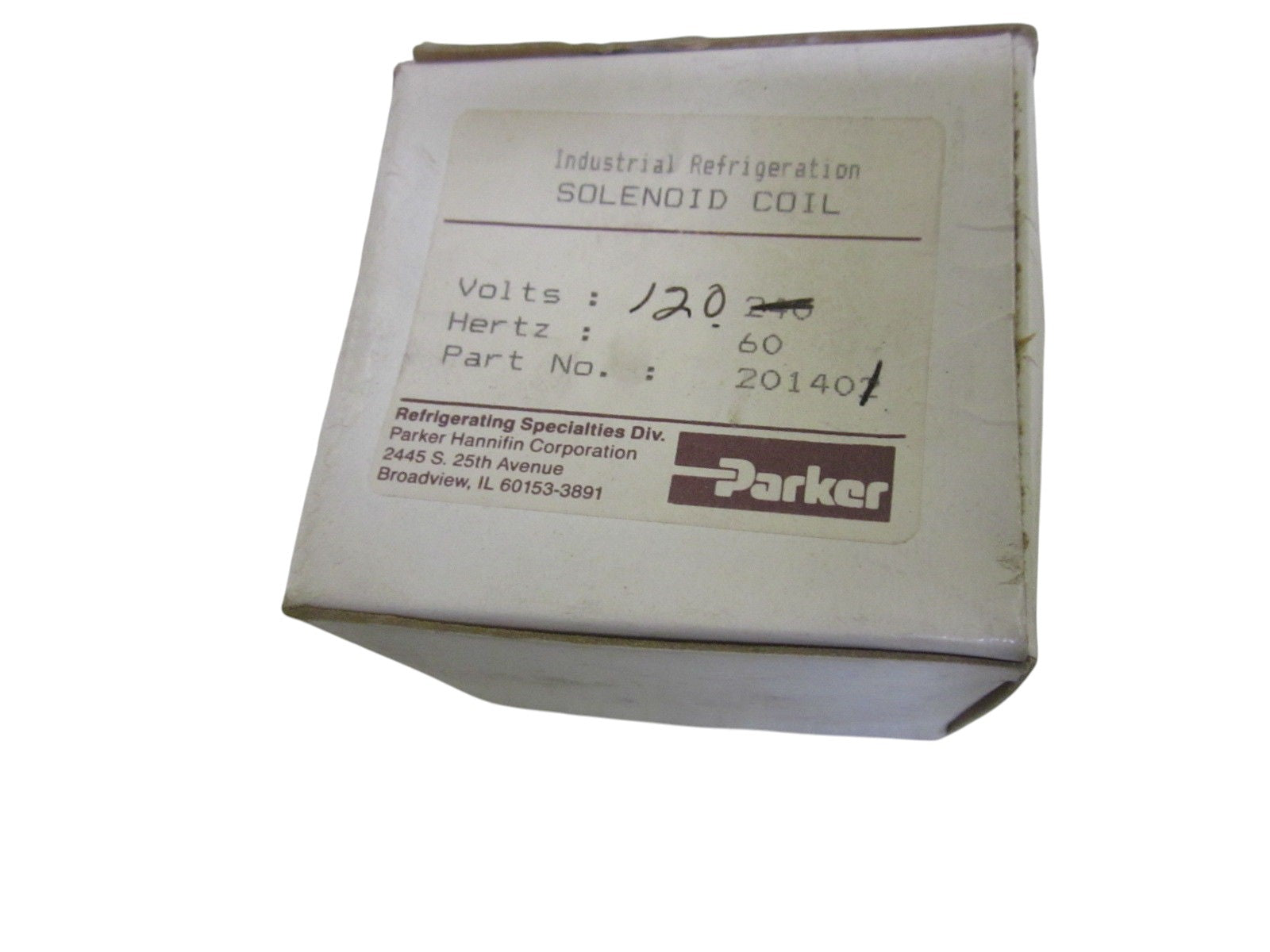 PARKER 24401 120V SOLENOID COIL NSMP