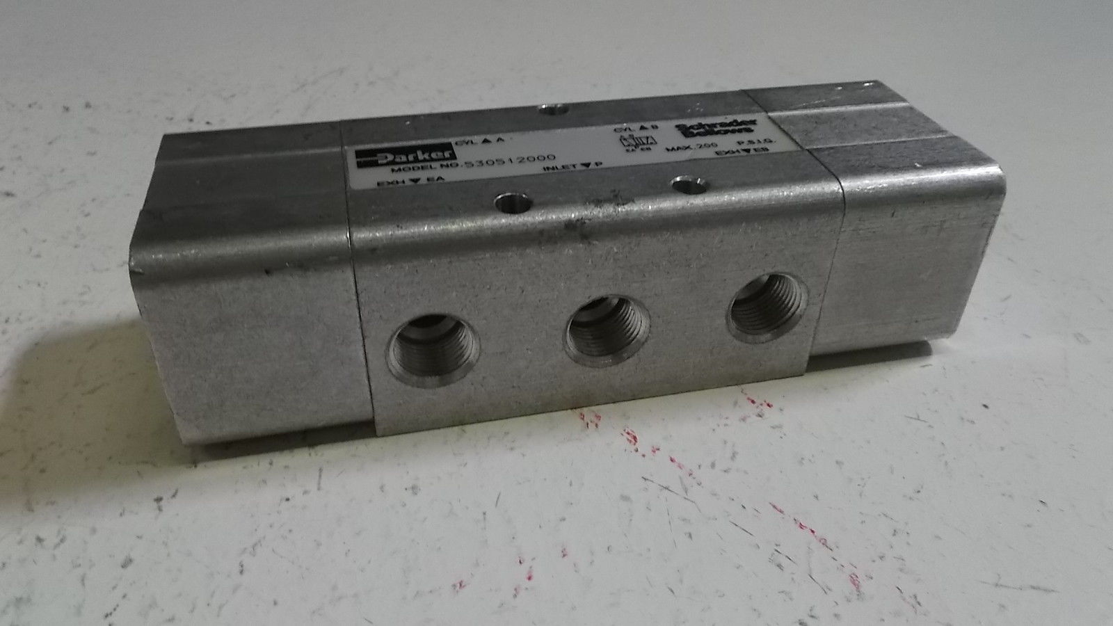 PARKER 530512000 VALVE UNMP