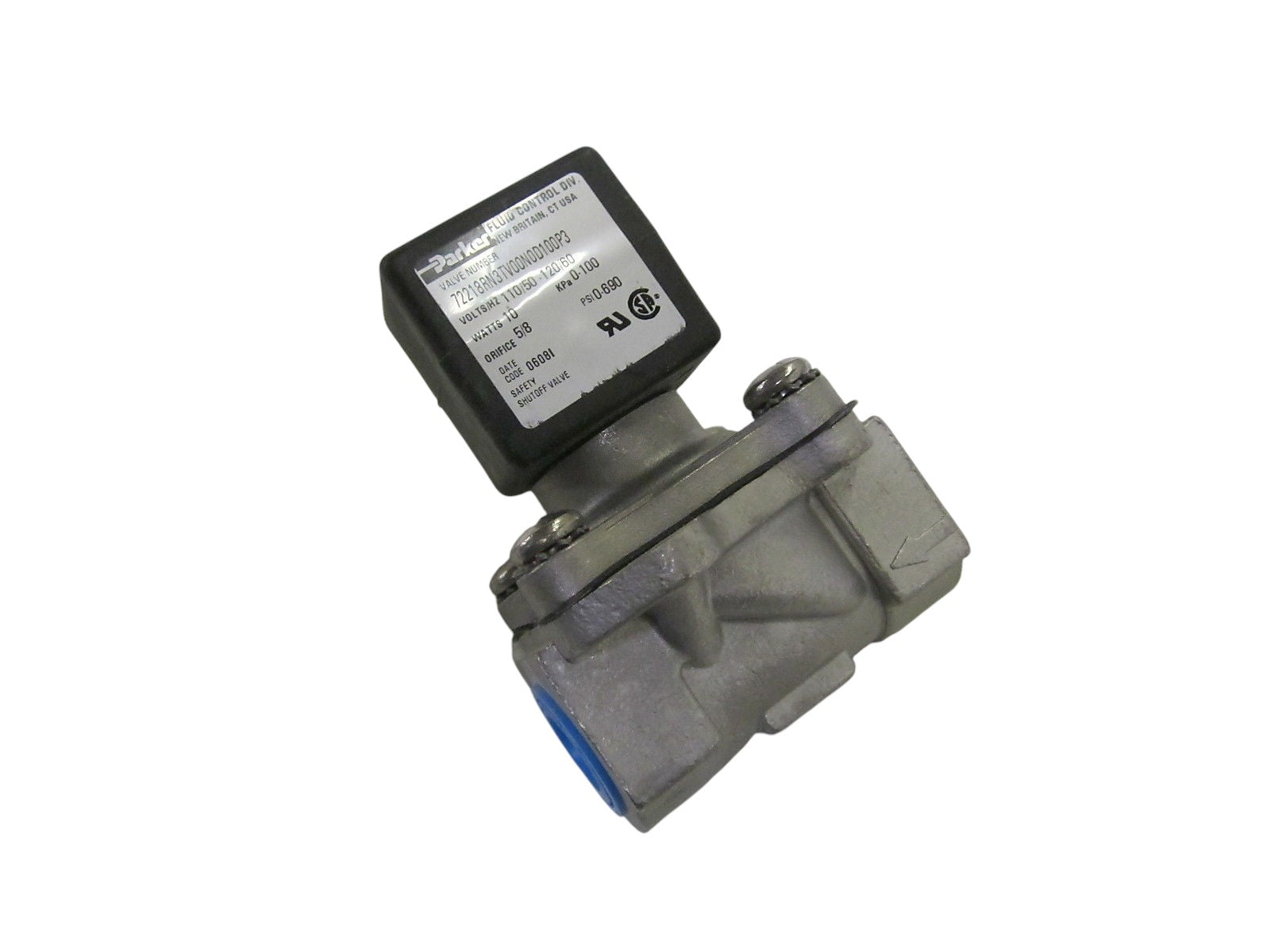 PARKER 72218RN3TV00N0D100P3 VALVE 110/120V UNMP