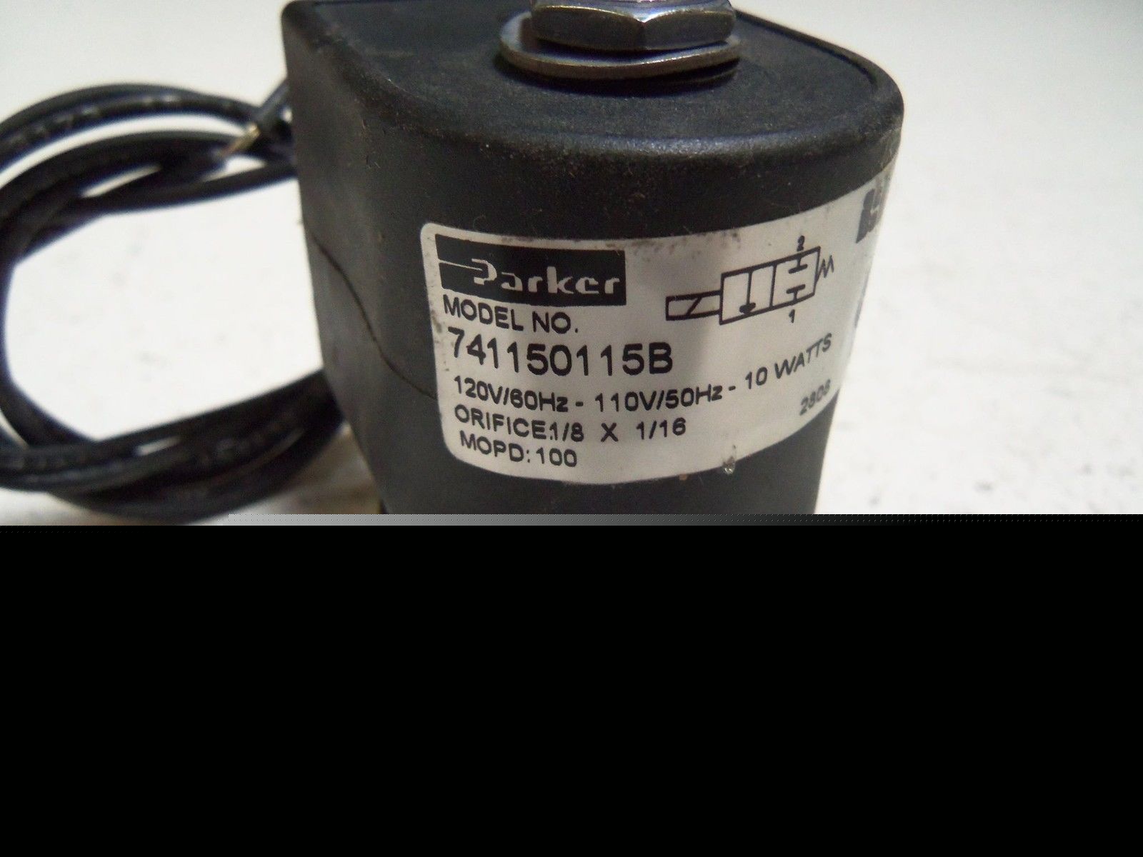 PARKER 741150115B SOLENOID COIL UNMP