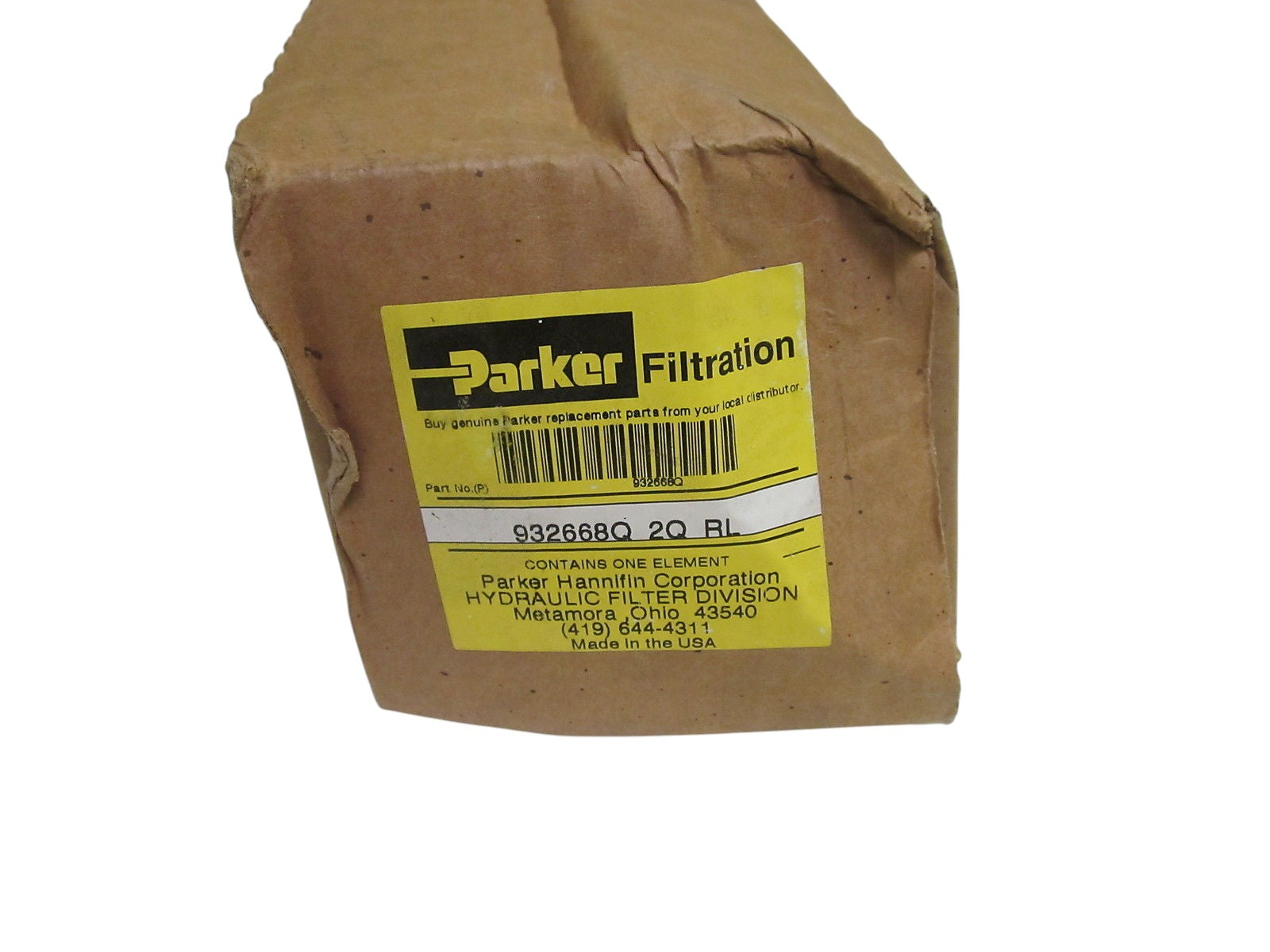 PARKER 932668Q 2Q RL HYDRAULIC FILTER NSMP