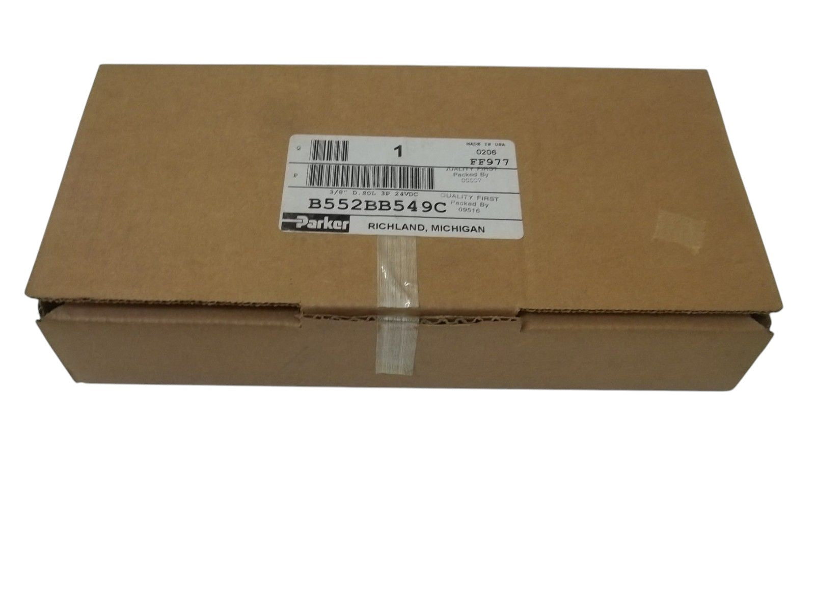 PARKER B552BB459C 3/8" D.SOL 3P 24VDC NSMP