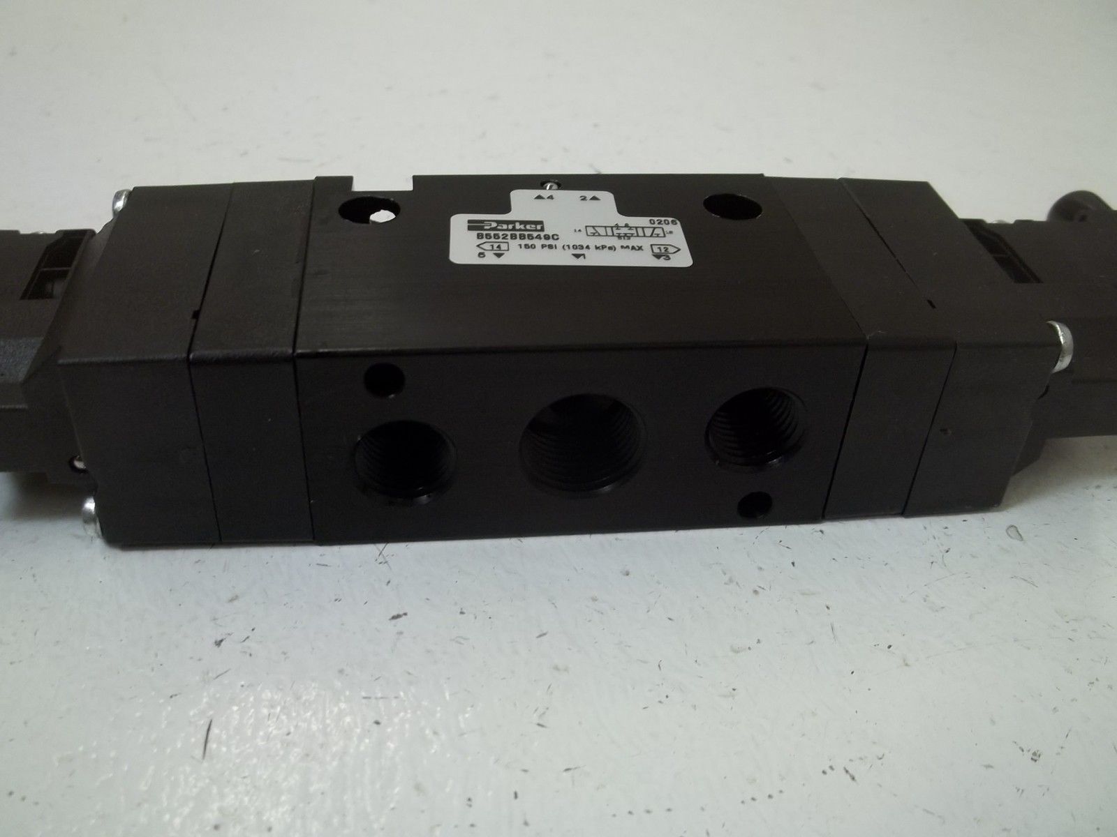 PARKER B552BB459C 3/8" D.SOL 3P 24VDC NSMP