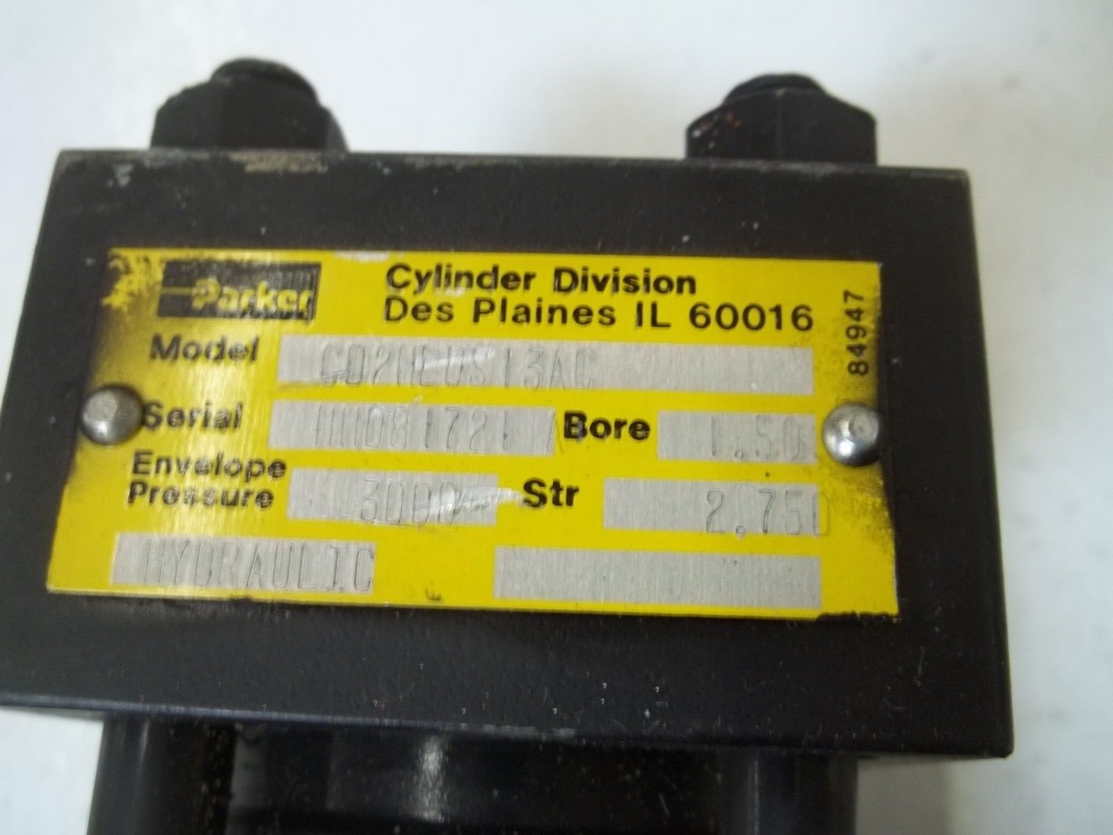 PARKER CD2HLUS13AC PNEUMATIC CYLINDER UNMP
