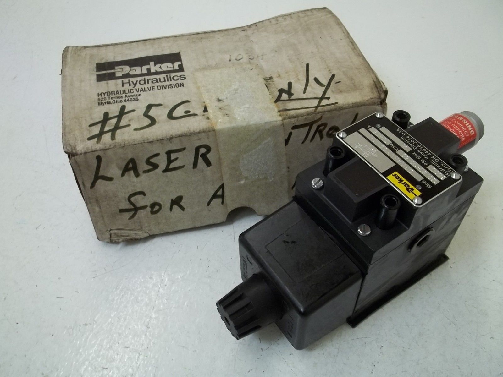 PARKER D3W4KVYC6 HYDRAULIC VALVE NSMP