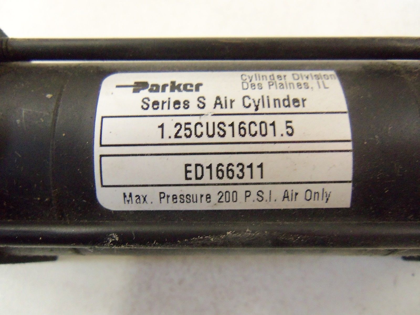 PARKER ED166311 CYLINDER UNMP