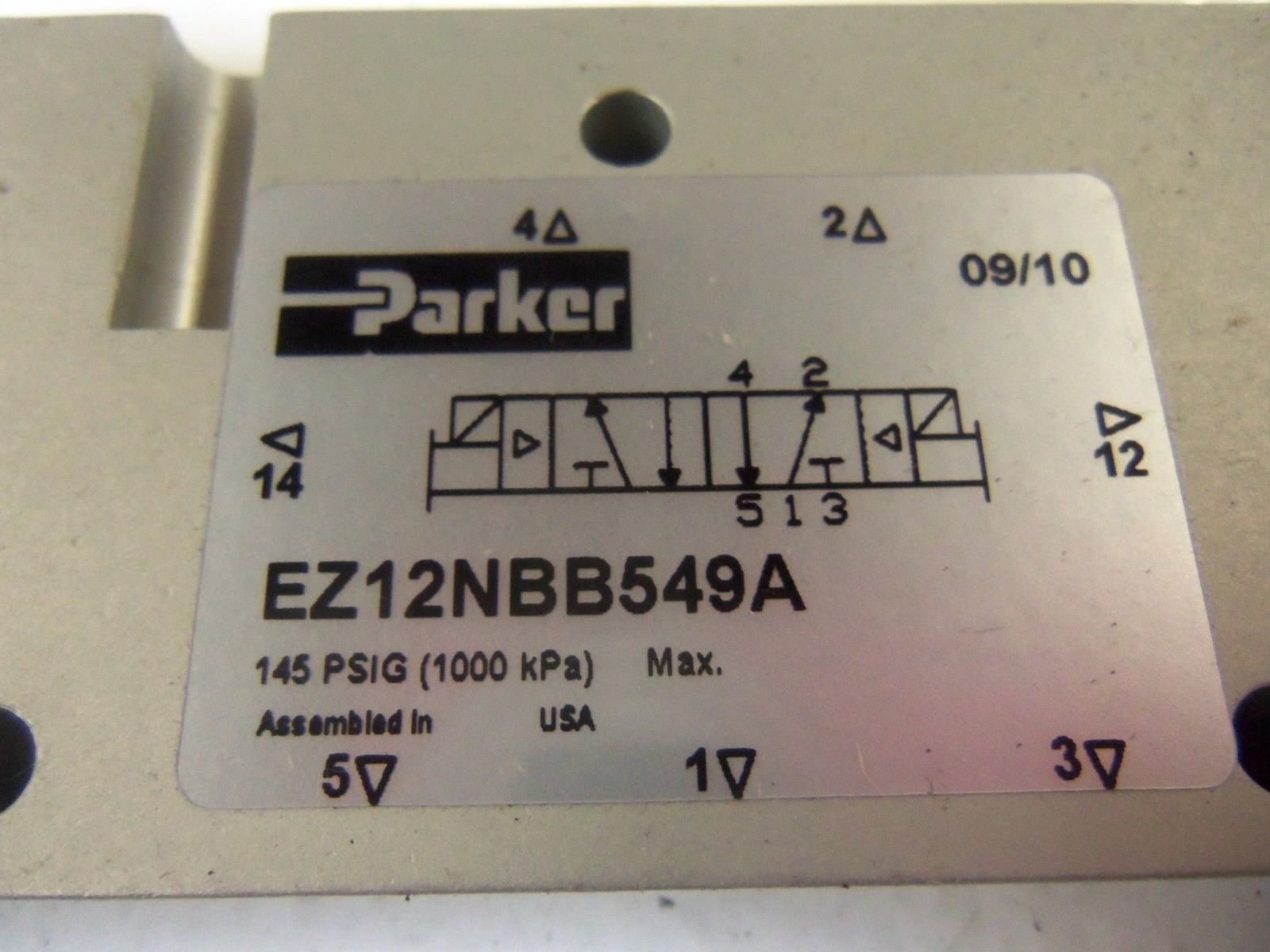 PARKER EZ12NBB549A DOUBLE SOLENOID VALVE NSNP