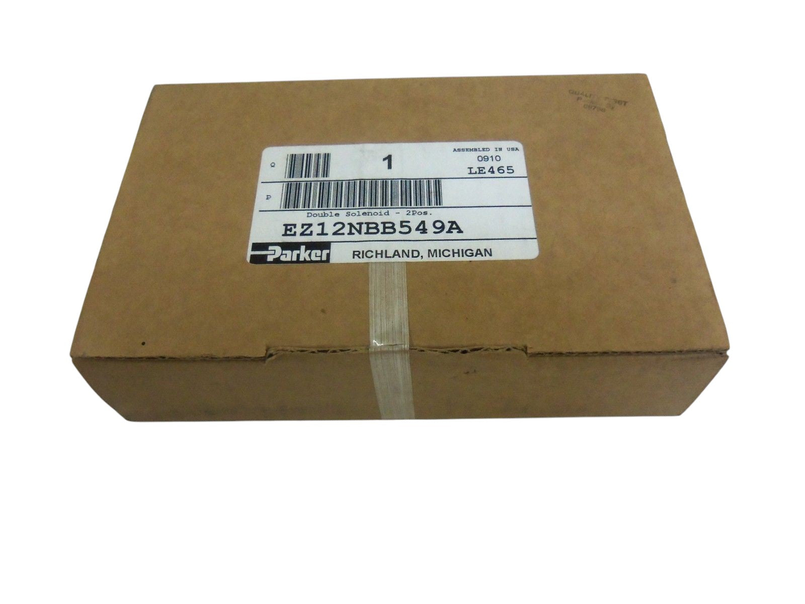 PARKER EZ12NBB549A DOUBLE SOLENOID VALVE NSMP