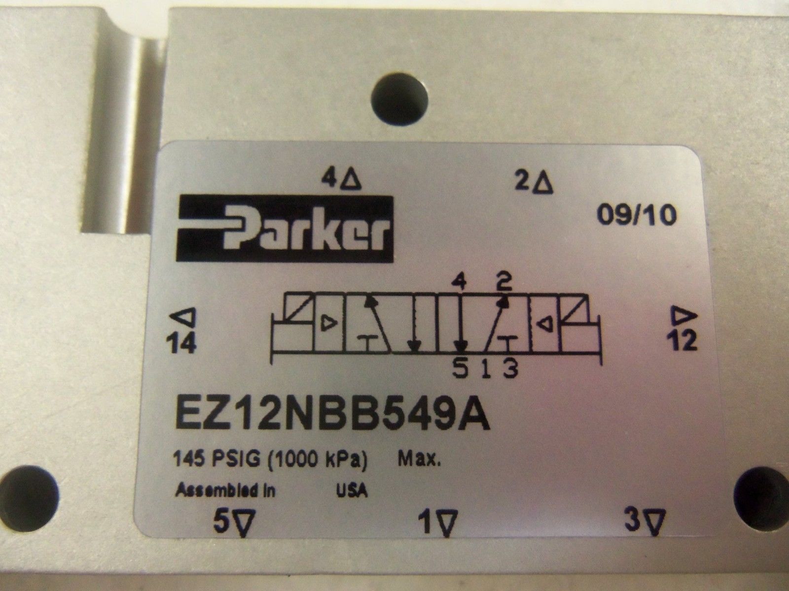 PARKER EZ12NBB549A DOUBLE SOLENOID VALVE NSMP