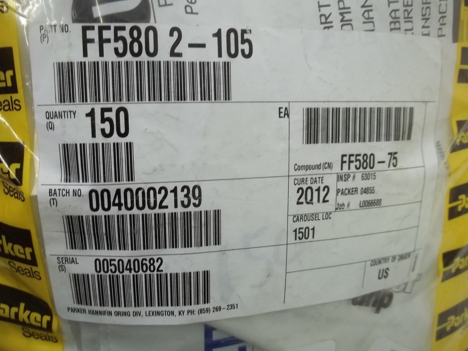 PARKER FF5802-105 SEAL NSMP