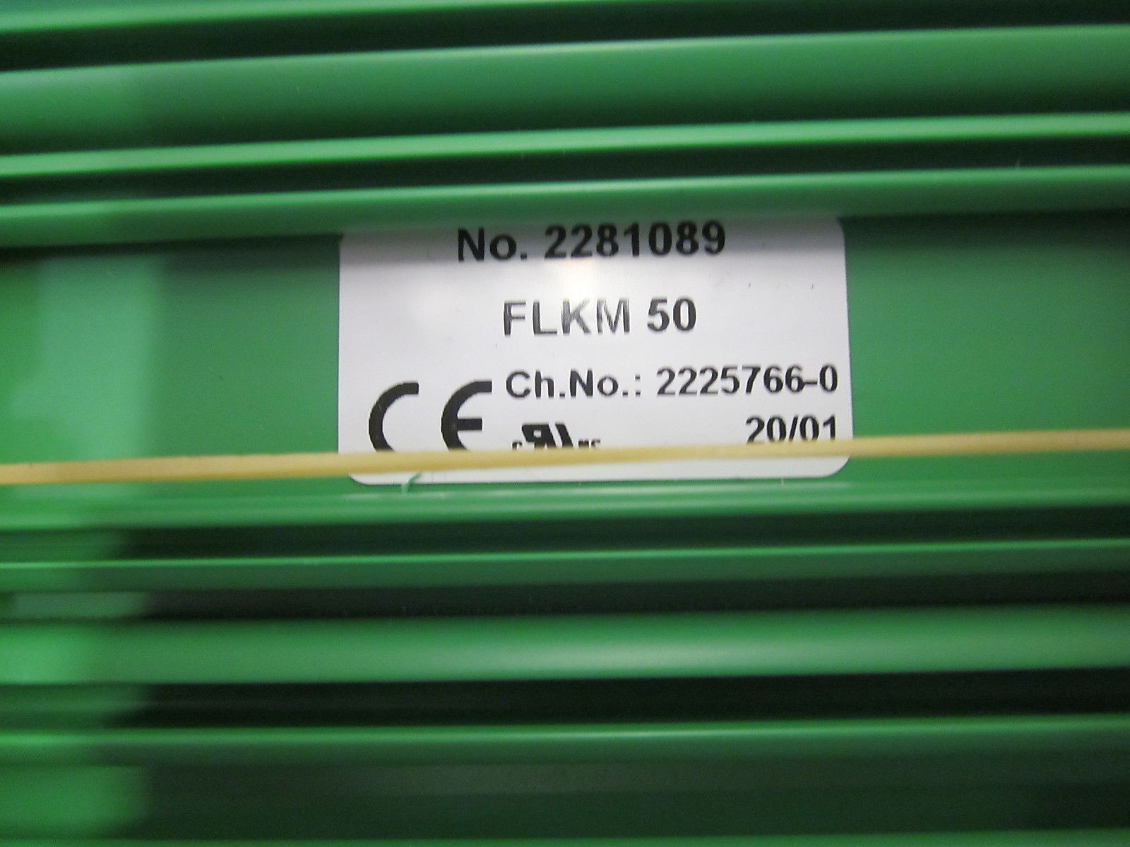 PARKER FLKM50 VARIOFACE MODULE FOR RIBBON CABLE PLUG CONNECTORS NSMP