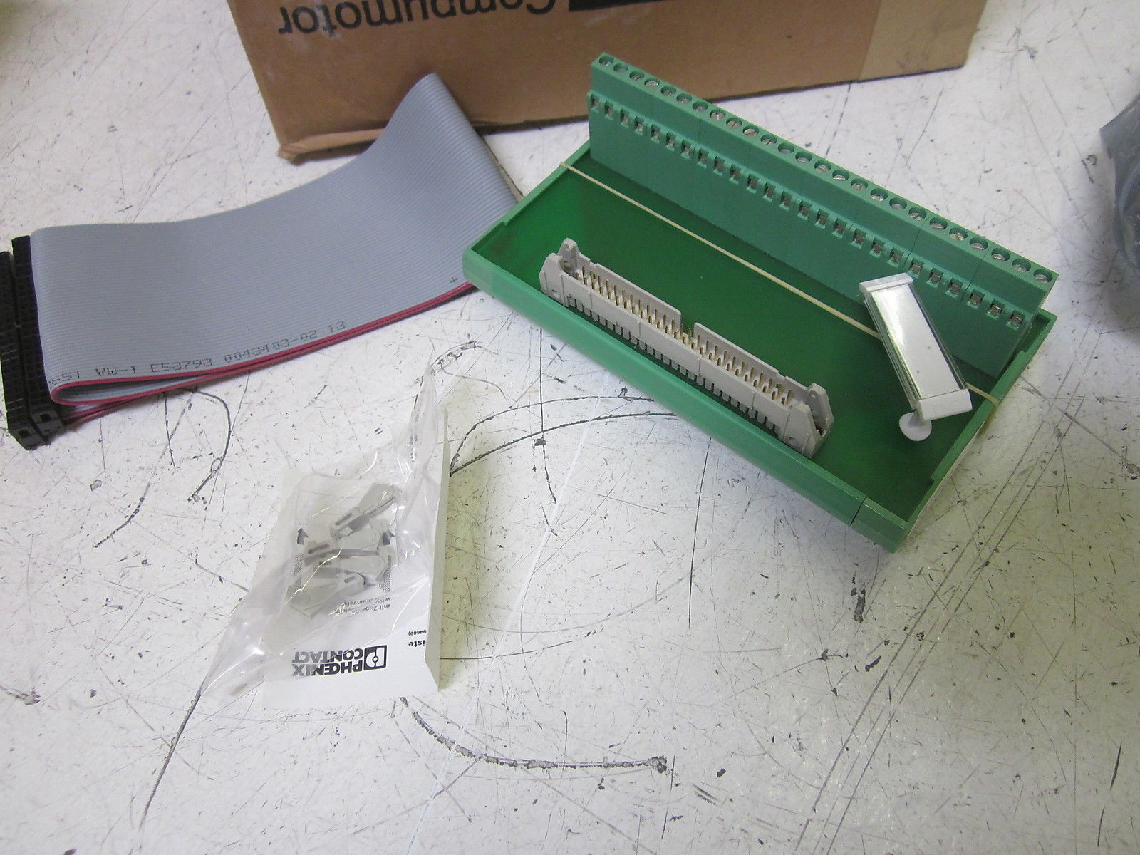 PARKER FLKM50 VARIOFACE MODULE FOR RIBBON CABLE PLUG CONNECTORS NSMP