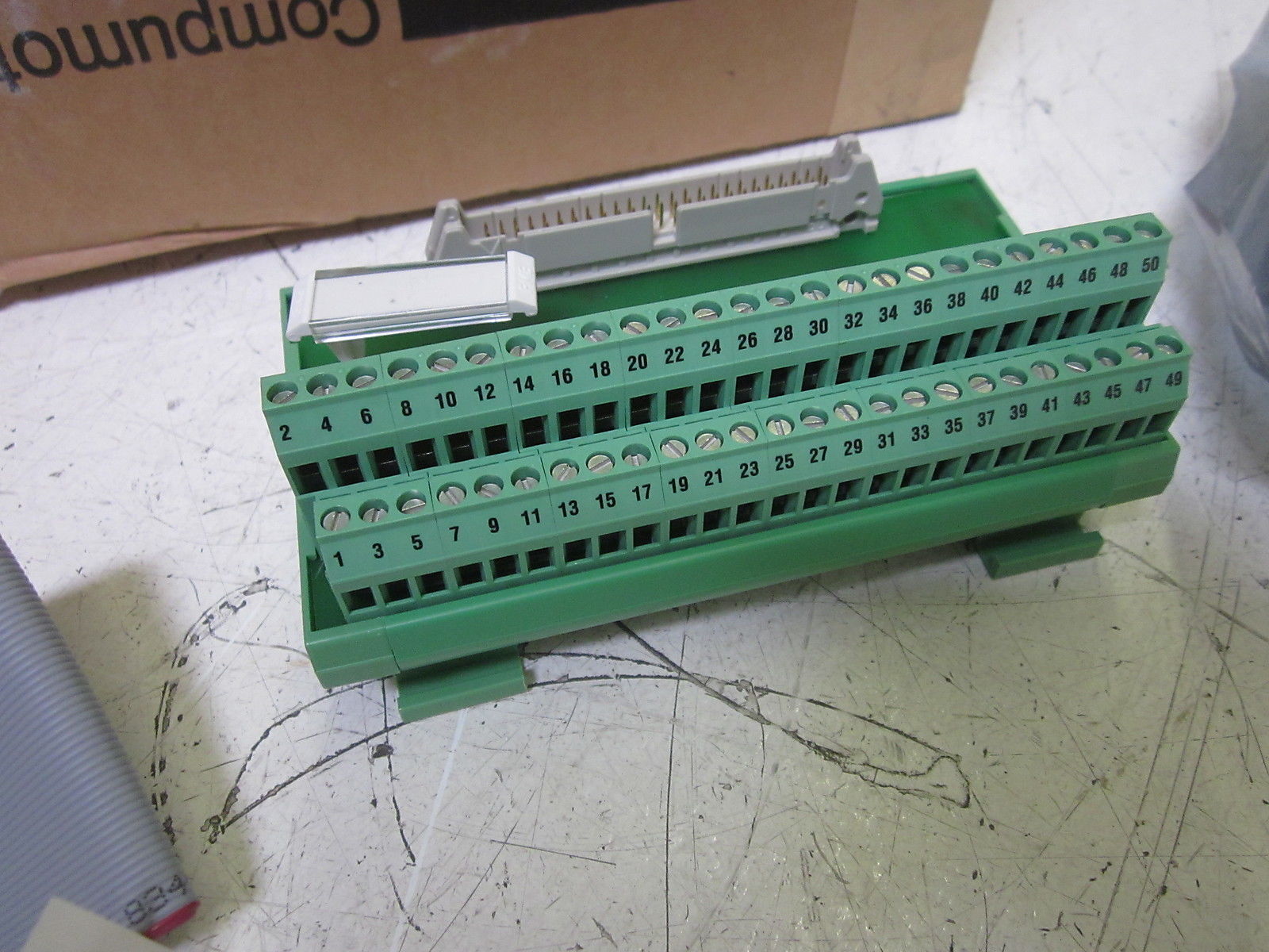 PARKER FLKM50 VARIOFACE MODULE FOR RIBBON CABLE PLUG CONNECTORS NSMP