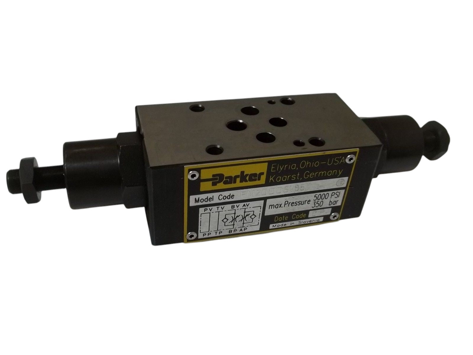 PARKER FM2DDDSV55 HYDRAULIC VALVE UNMP