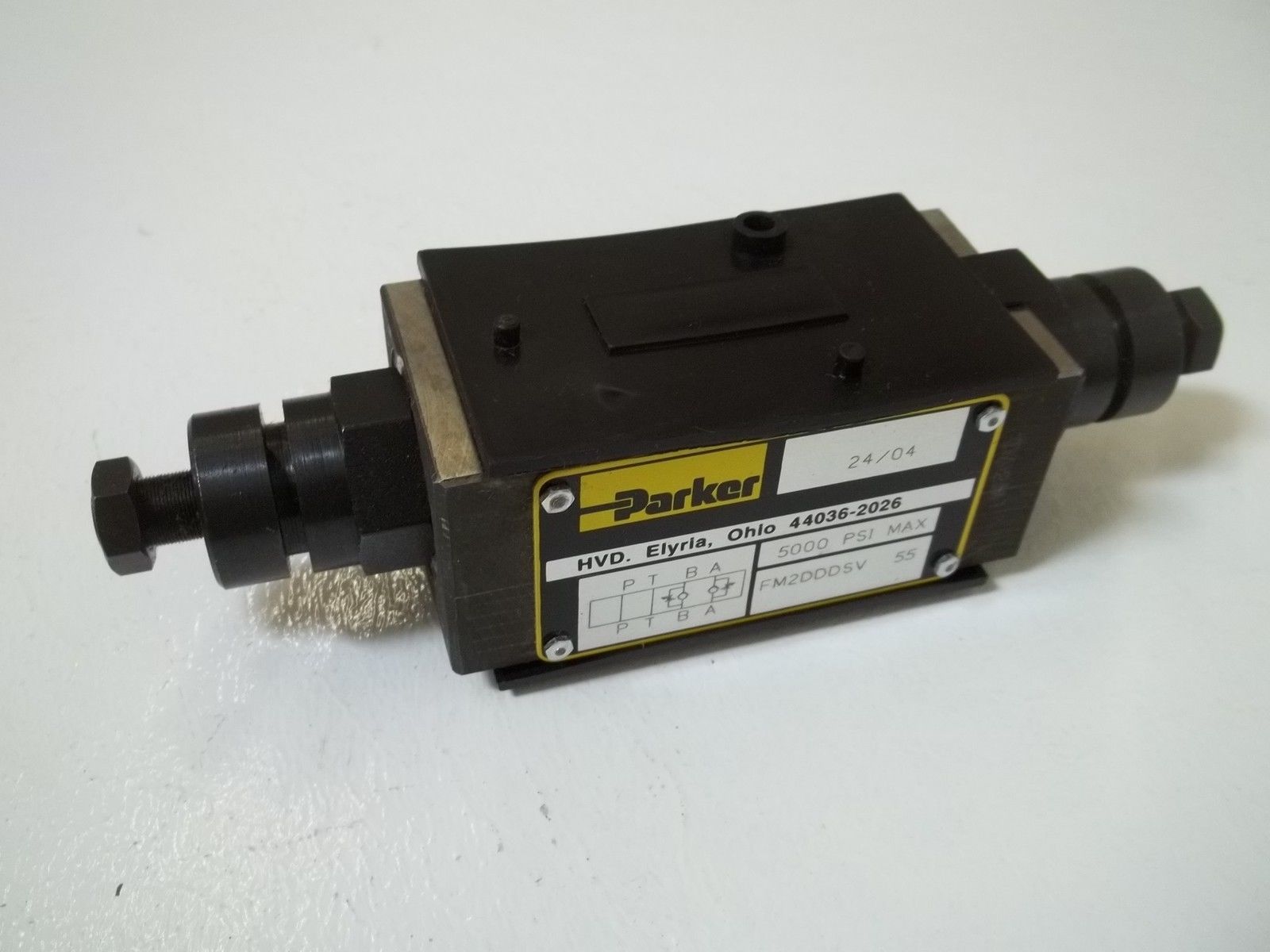 PARKER FM2DDDSV FLOW CONTROL VALVENSMP