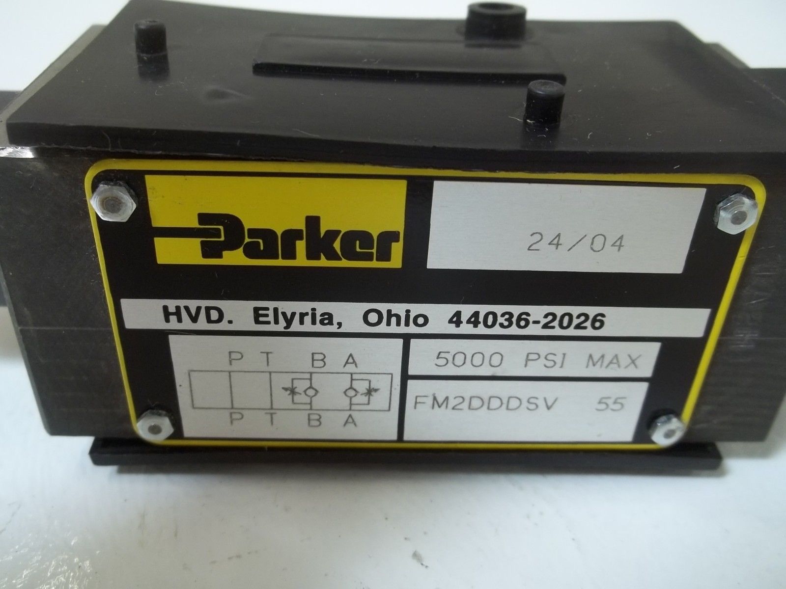 PARKER FM2DDDSV FLOW CONTROL VALVENSMP
