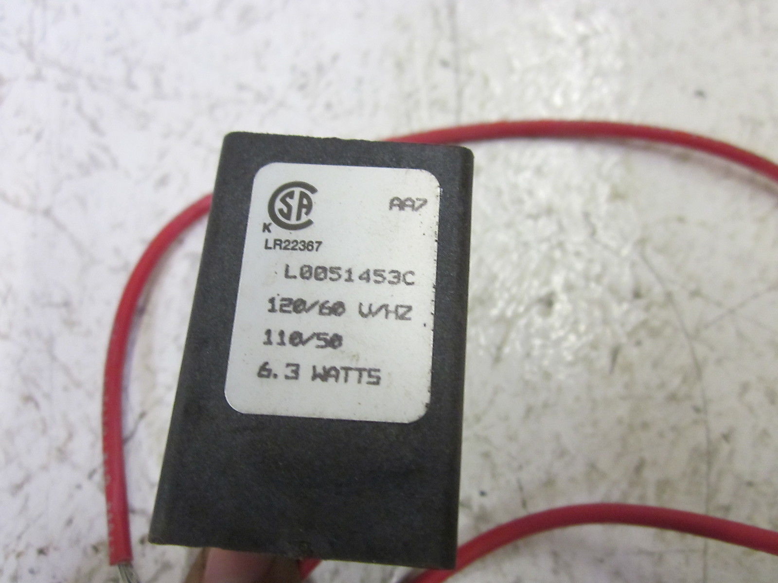 PARKER L0051453C COIL 110/120V UNMP