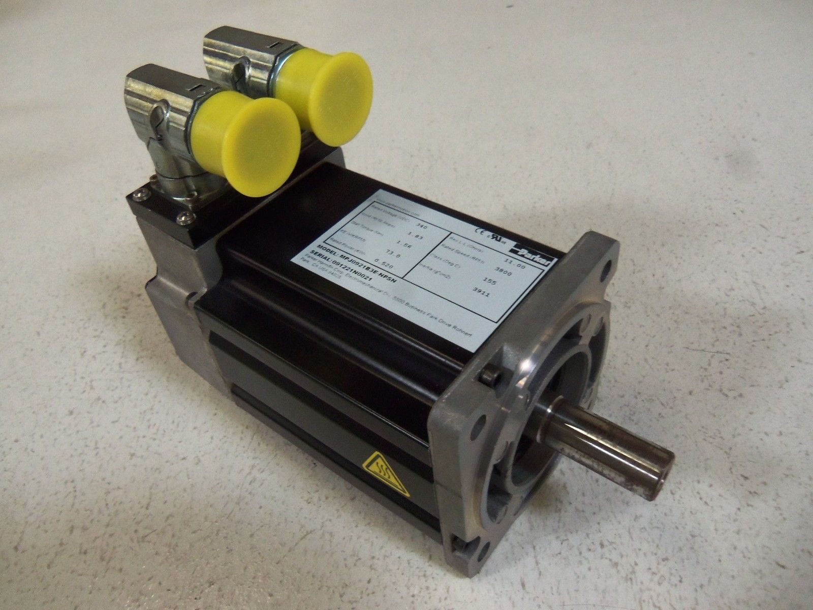 PARKER MPJ0921B3E-NPSN MOTOR ROTARY  UNMP