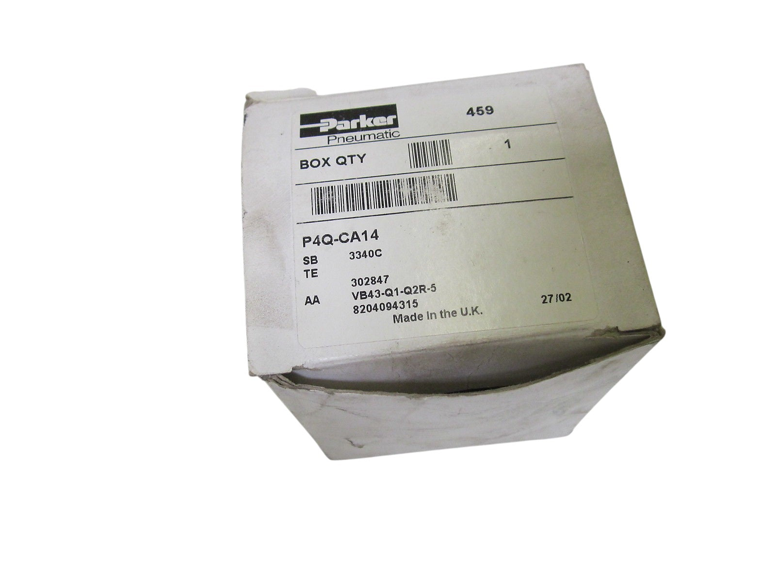 PARKER P4Q-CA14 VALVE 3/8" NSMP