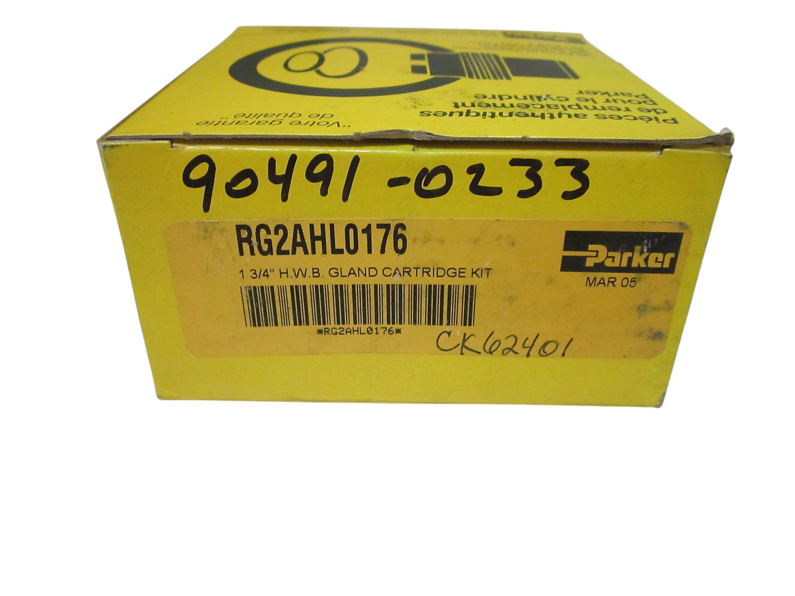 PARKER RG2AHL0176 H.W.B. GLAND CARTRIDGE KIT NSMP