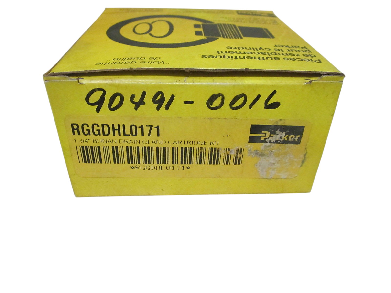PARKER RGGDHL0171  BUNAN DRAIN GLAND CARTRIDGE KIT 1 3/4" NSMP