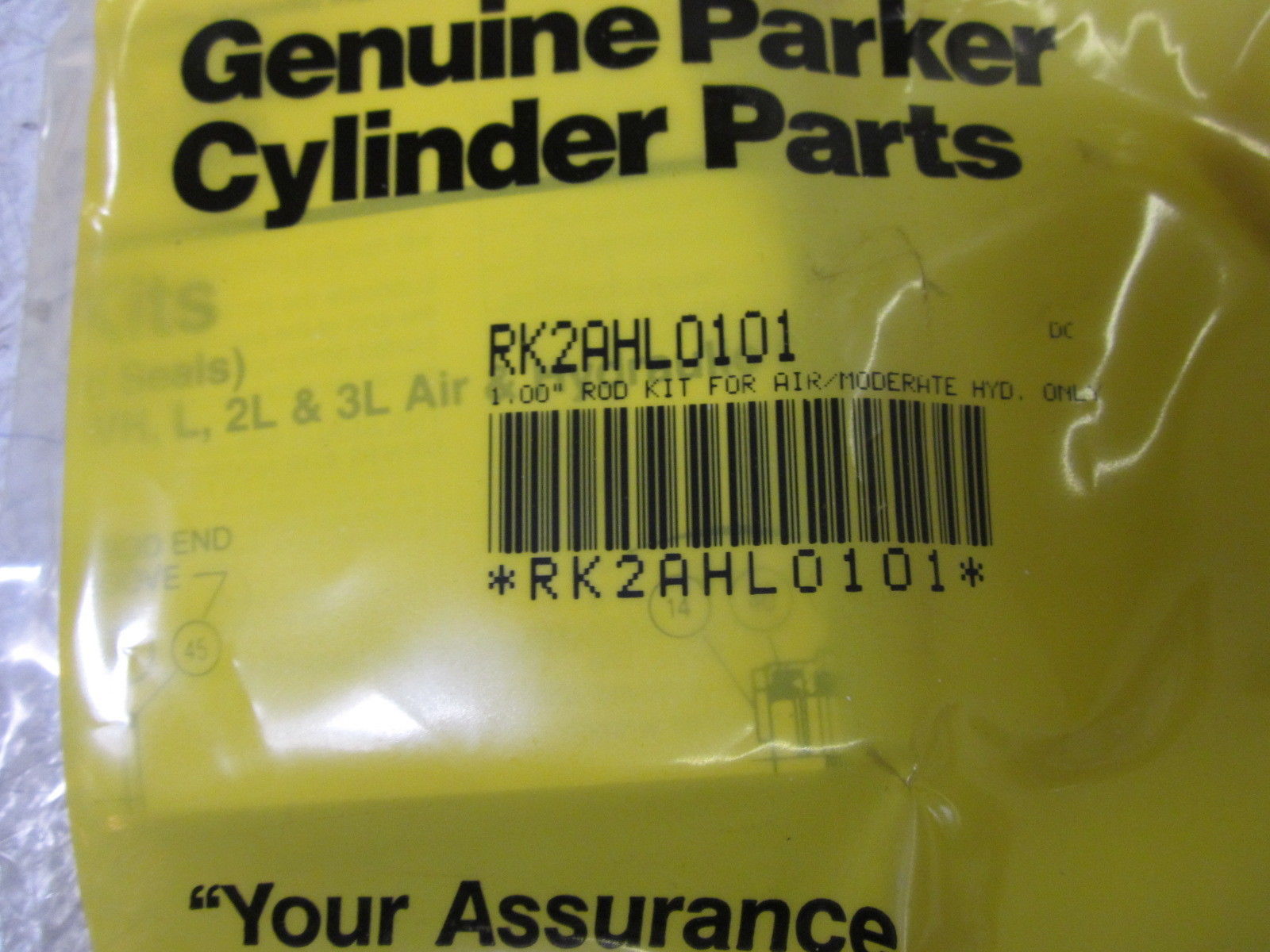 PARKER RK29HL0101 1.00" ROD KIT NSMP