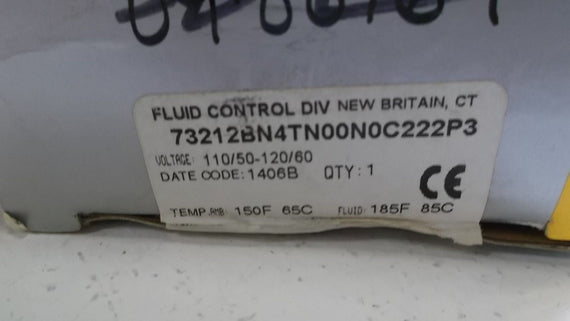 PARKER SOLENOID VALVE 73212BN4TN0C222P3 *SEALED*