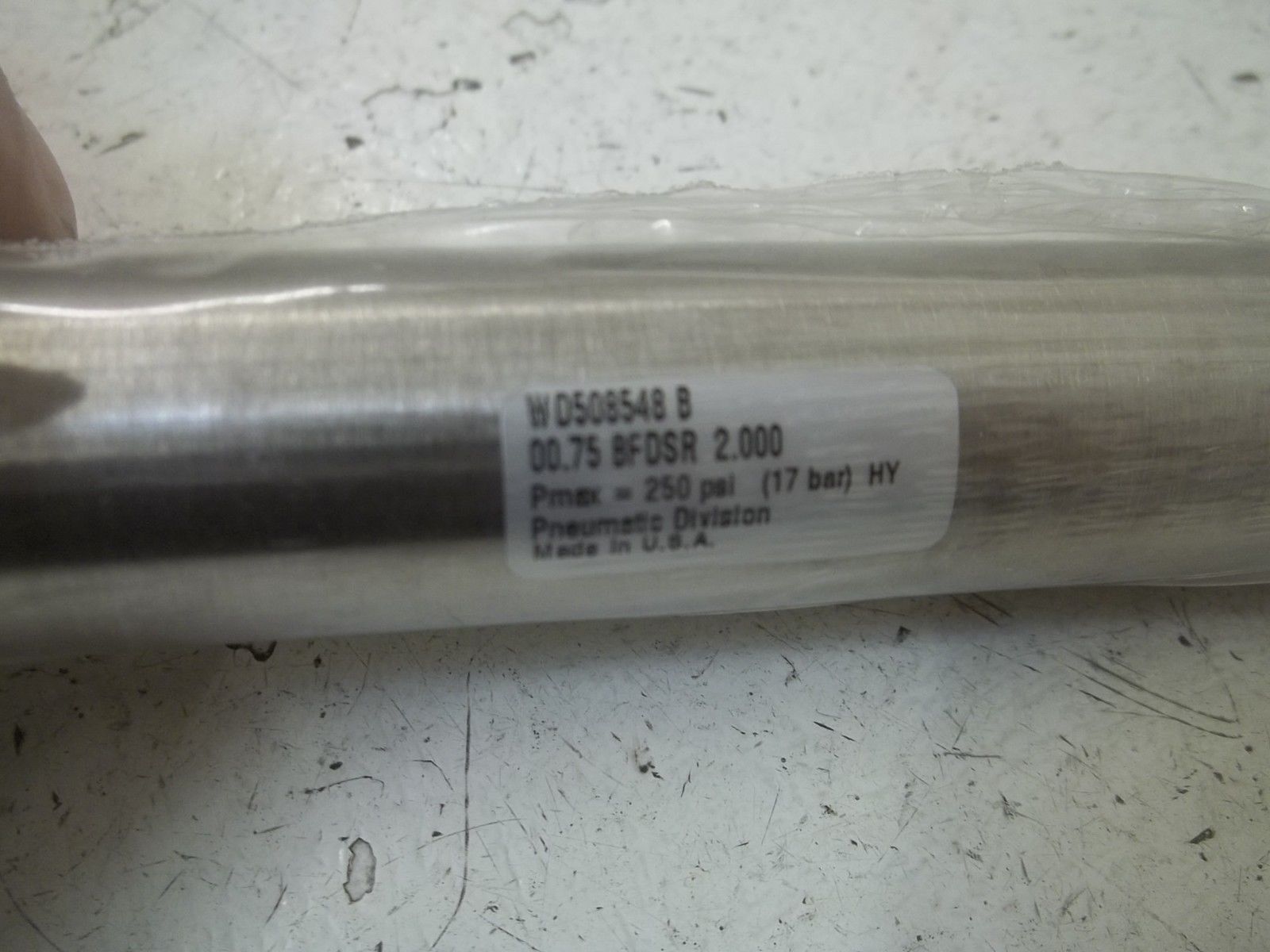 PARKER WD508548B PNEUMATIC CYLINDER 00.75 BFDSR 2.000 NSNP