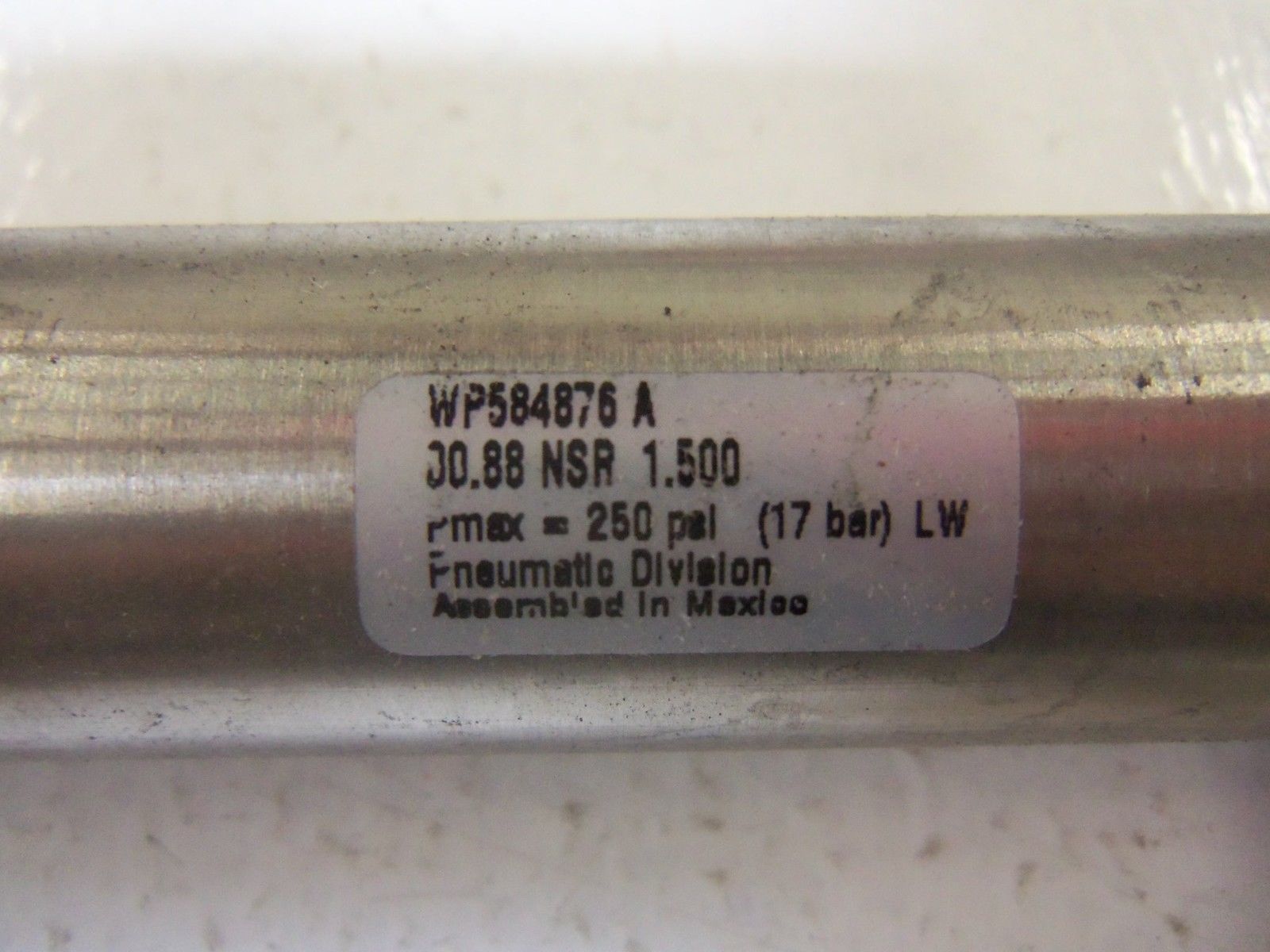 PARKER 00.88NSR1.500 PNEUMATIC CYLINDER NSNP