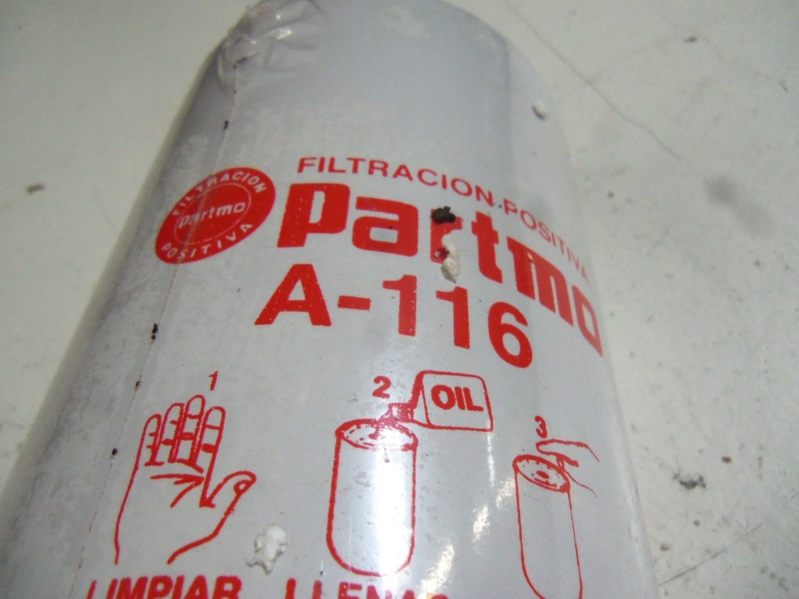 PARTMO A116 OIL FILTER NSNP
