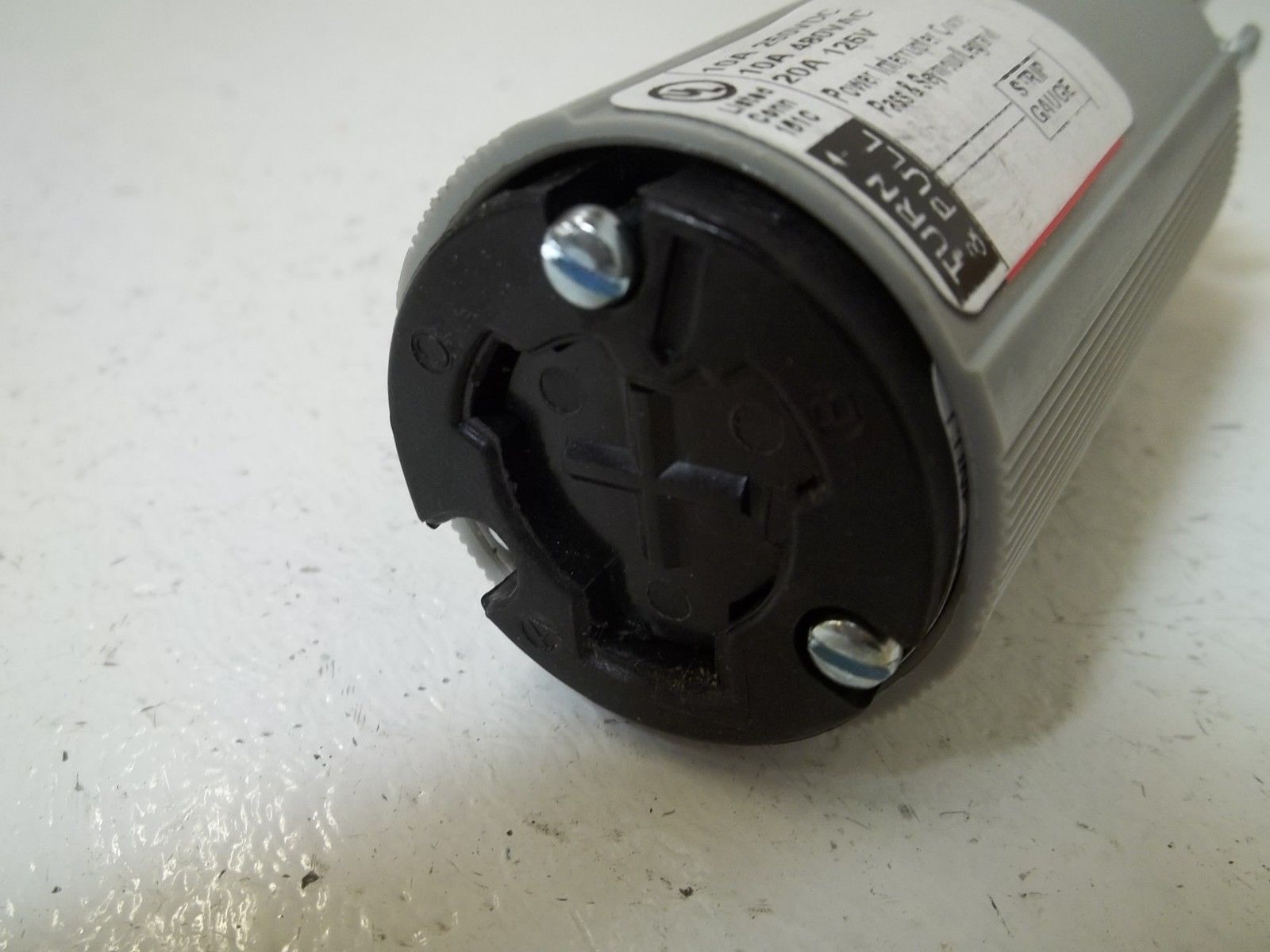 PASS & SEYMOUR 23002-N CONNECTOR POWER  INTERRUPTER UNMP
