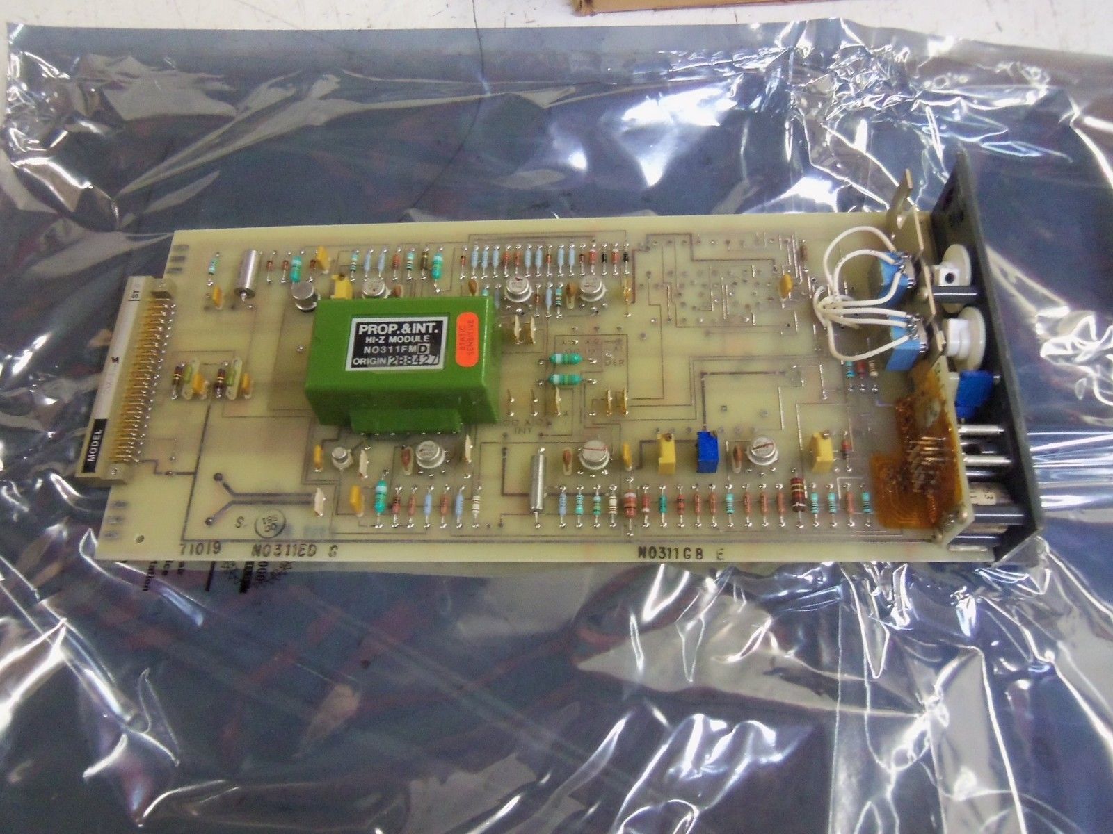 PCS MS-2AX+A4-S CONTROL CARD NSMP