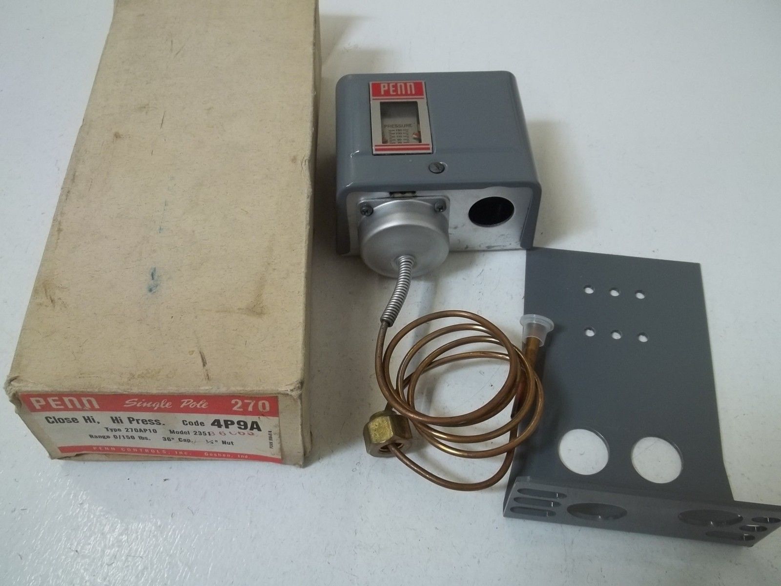 PENN 270AP10 MODEL 2351 CLOSE HI, HI PRESSURE NSMP