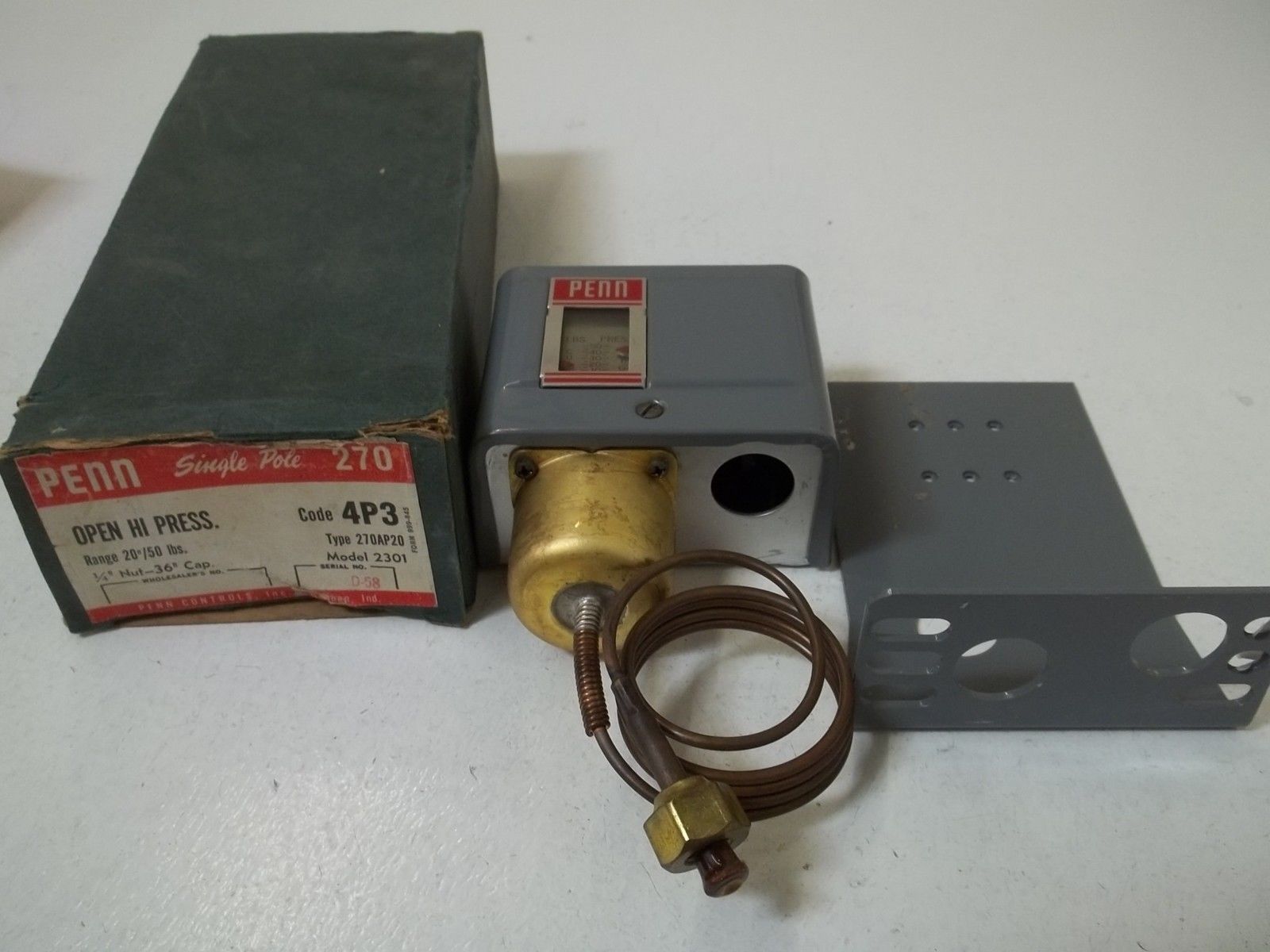 PENN 270AP20 MODEL 2301 OPEN HI PRESSURE UNMP