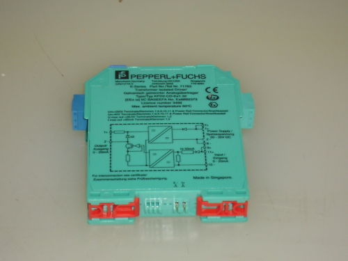 PEPPERL+FUCHS 71763 TRANSFORMER ISOLATED DRIVER KFD2-CD-Ex1.32 *USED*