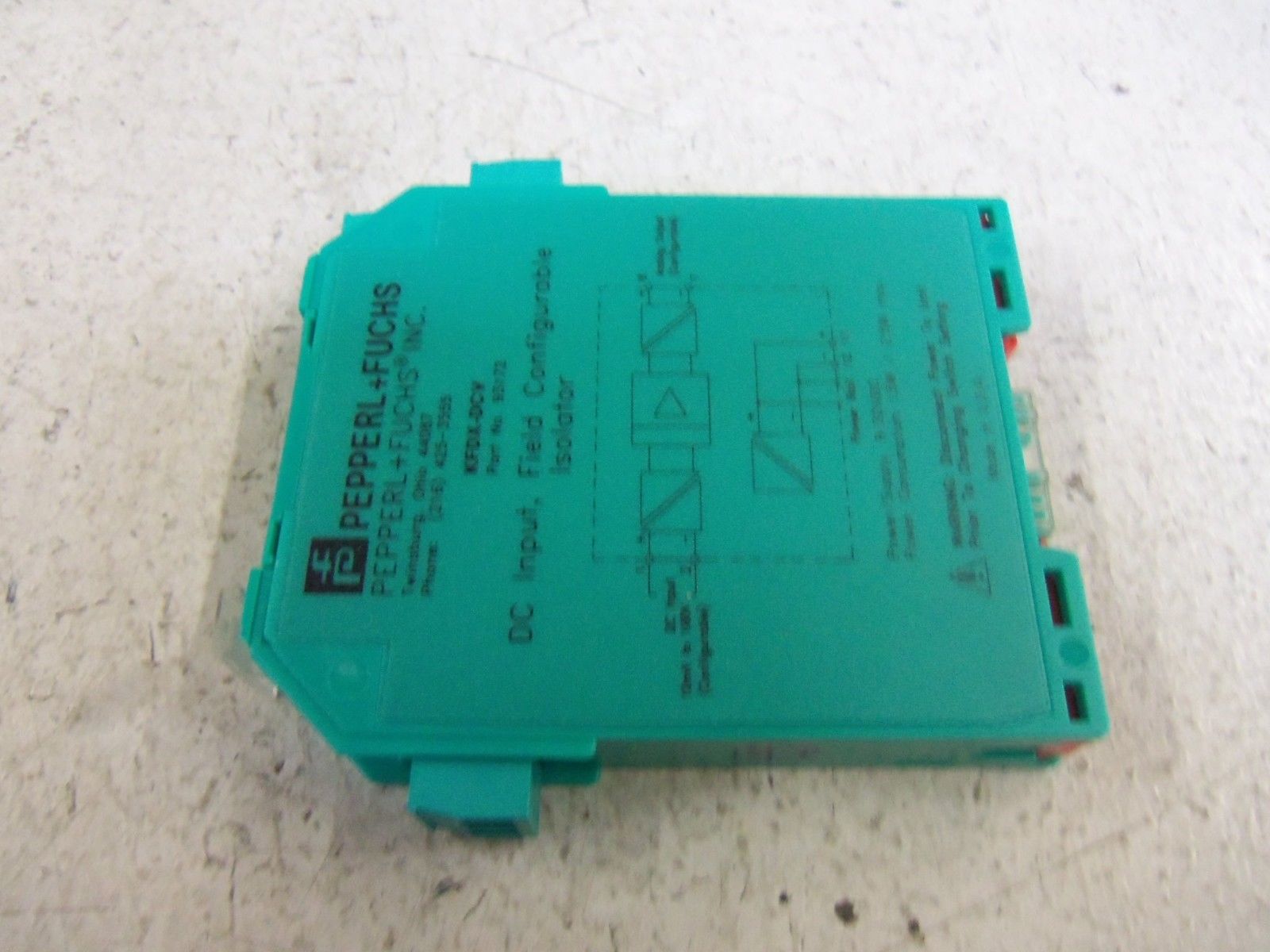 PEPPERL+FUCHS KFDX-DCV DC INPUT FIELD CONFIGURABLE ISOLATOR *NEW IN BOX*