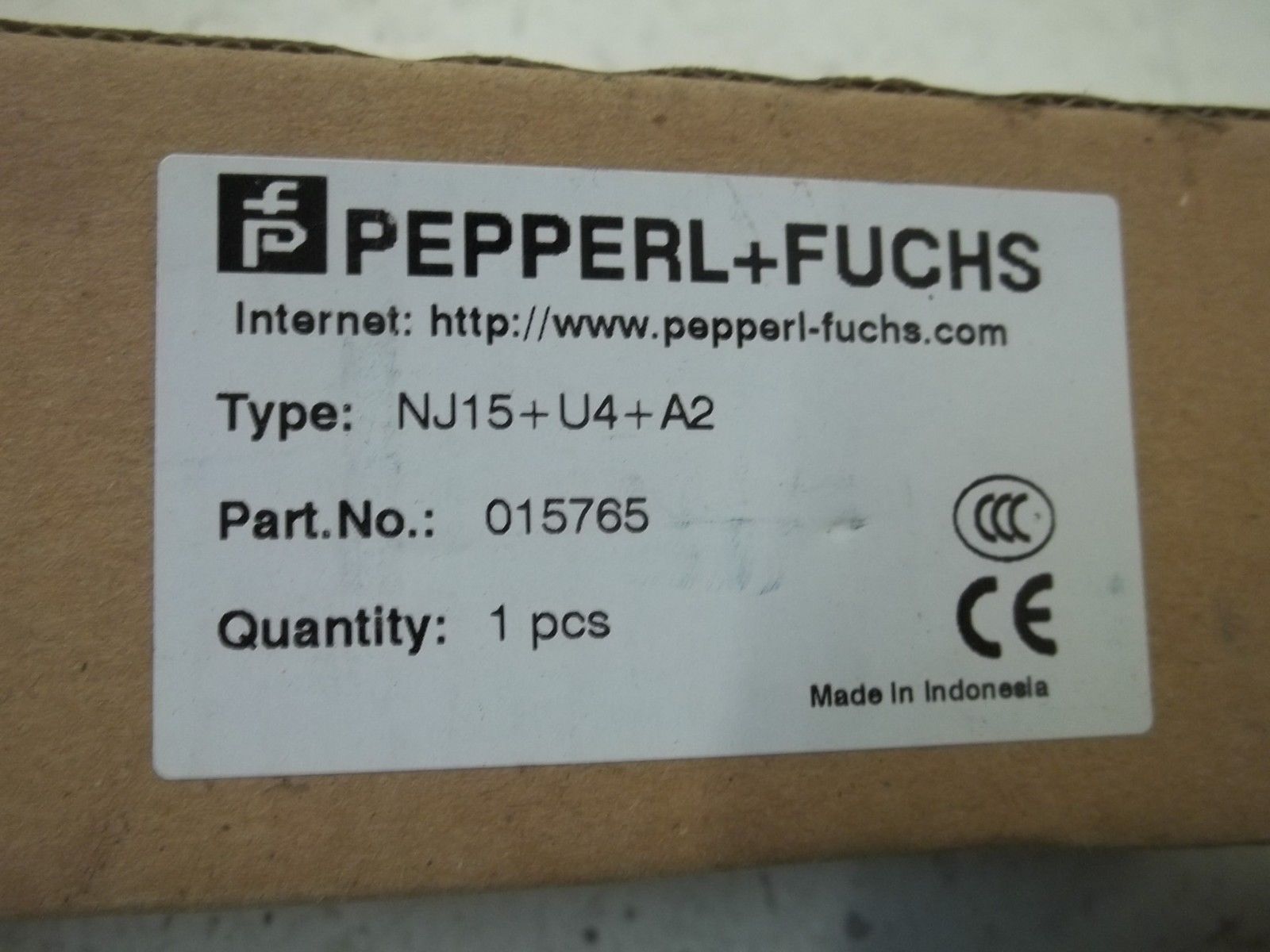 PEPPERL+FUCHS NJ15+U4+U2 PROXIMITY SWITCH NSMP