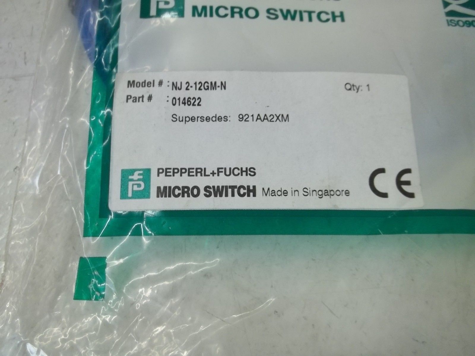 PEPPERL+FUCHS NJ2-12GM-N PROXIMITY SENSOR NSMP