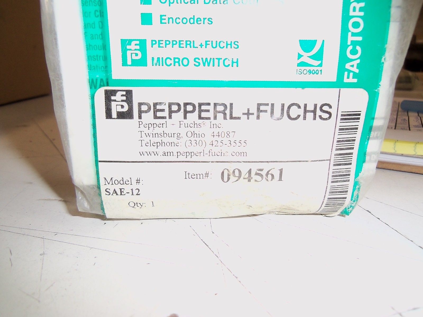 PEPPERL+FUCHS SAE-12 *NEW NO BOX*