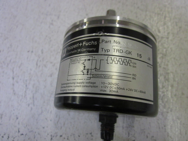 PEPPERL+FUCHS  TRD-GK 15-R INCREMENTAL ENCODER UNMP