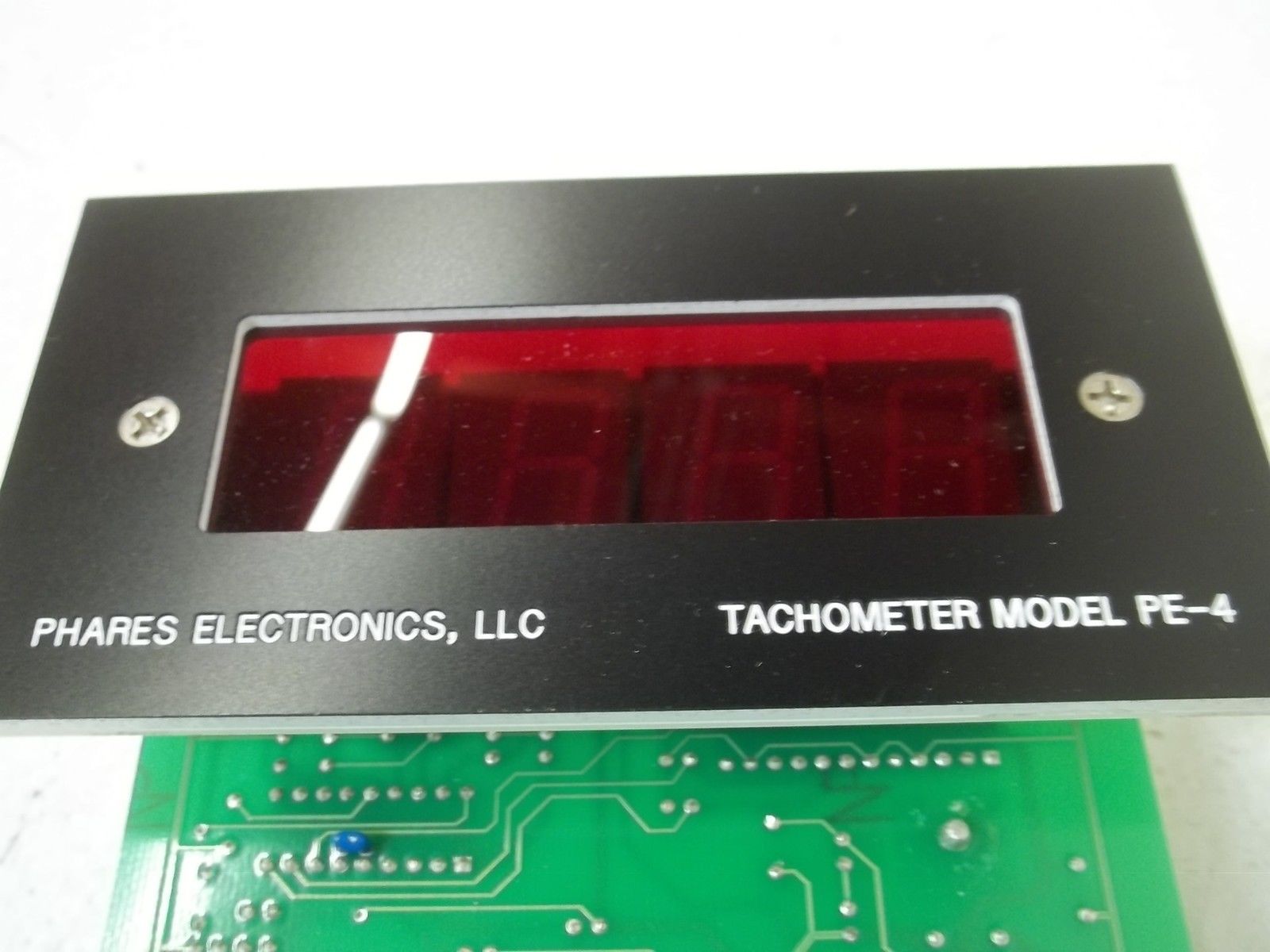 PHARES ELECTRICS MODEL PE-4 THACHOMETER NSNP