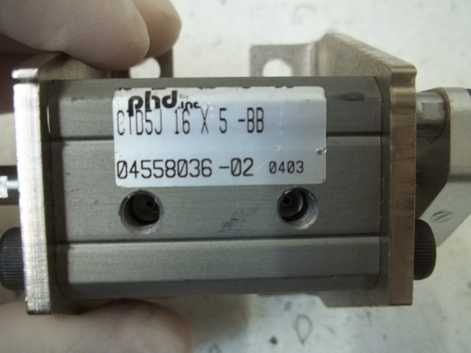 PHD, INC. CTD5J16X5-BB PNEUMATIC CYLINDER NSNP