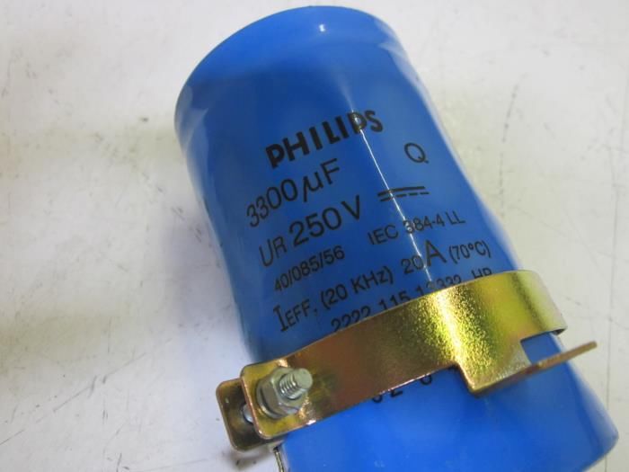 PHILIPS 2222 115 13332 HP CAPACITOR 250V UNMP