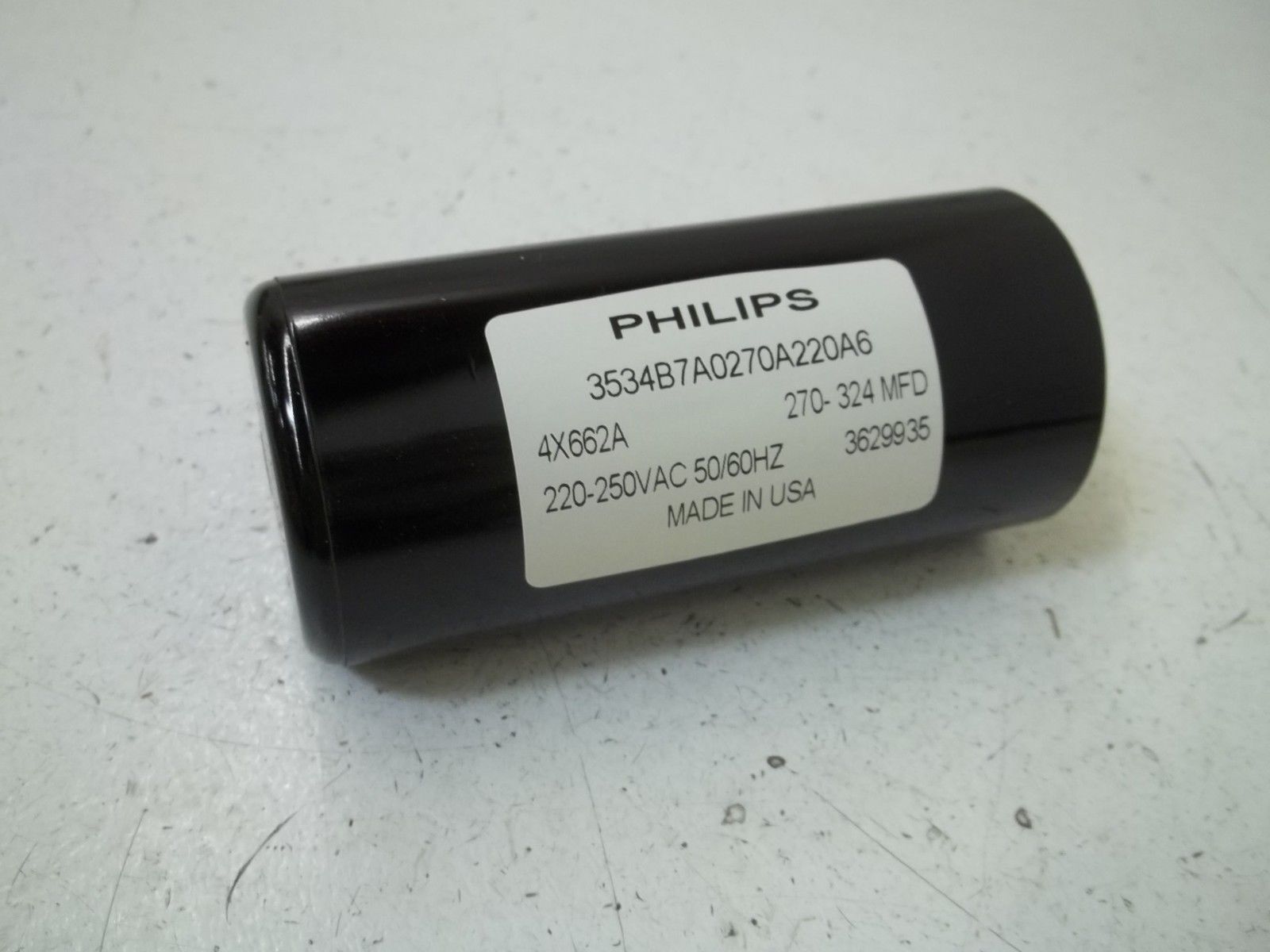PHILIPS 4X662A CAPACITOR 220-250VAC NSMP