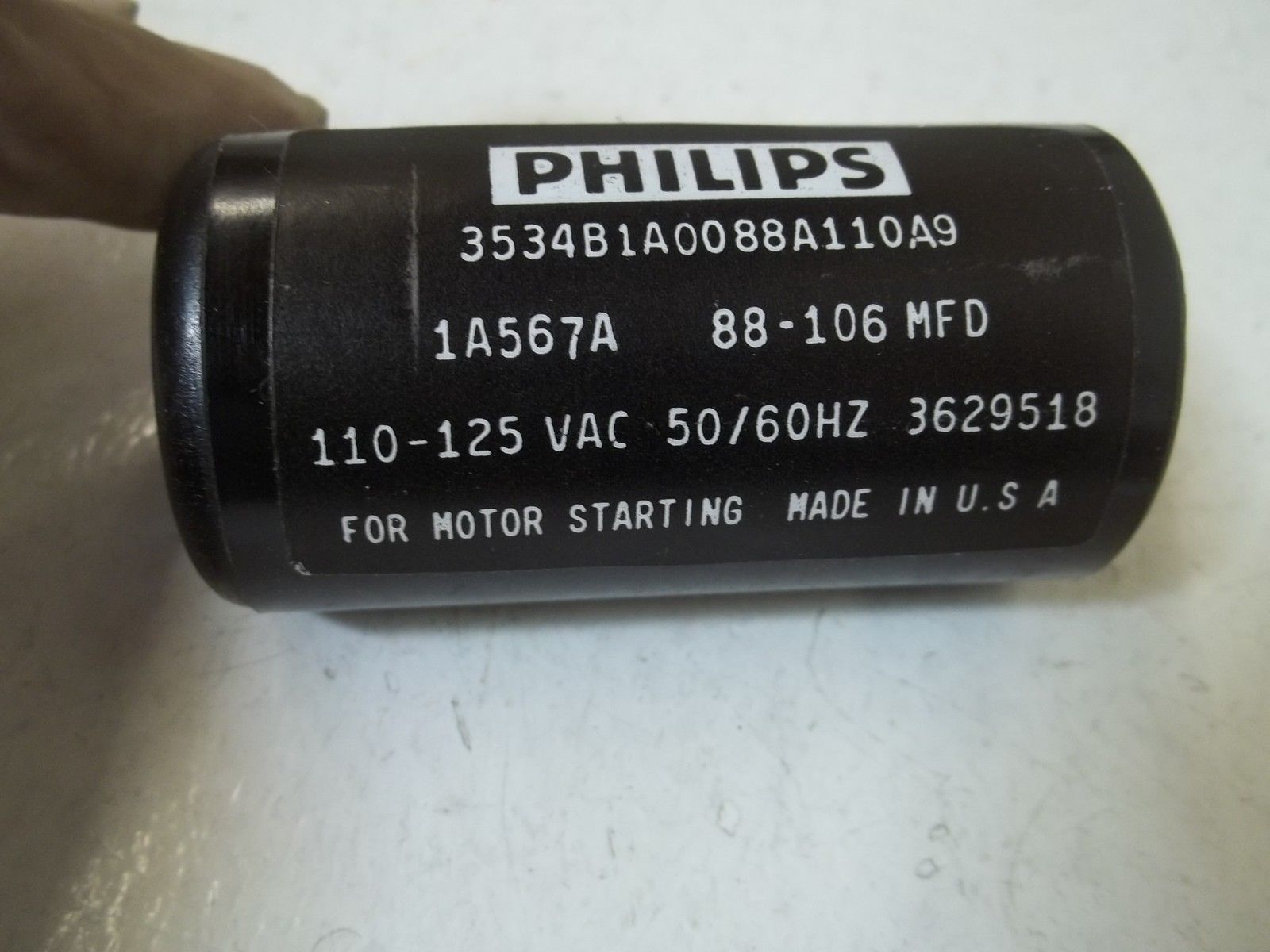 PHILIPS 1A567A  CAPACITOR NSMP