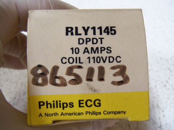 PHILIPS ECG RELAY RLY1145 110VDC NSMP