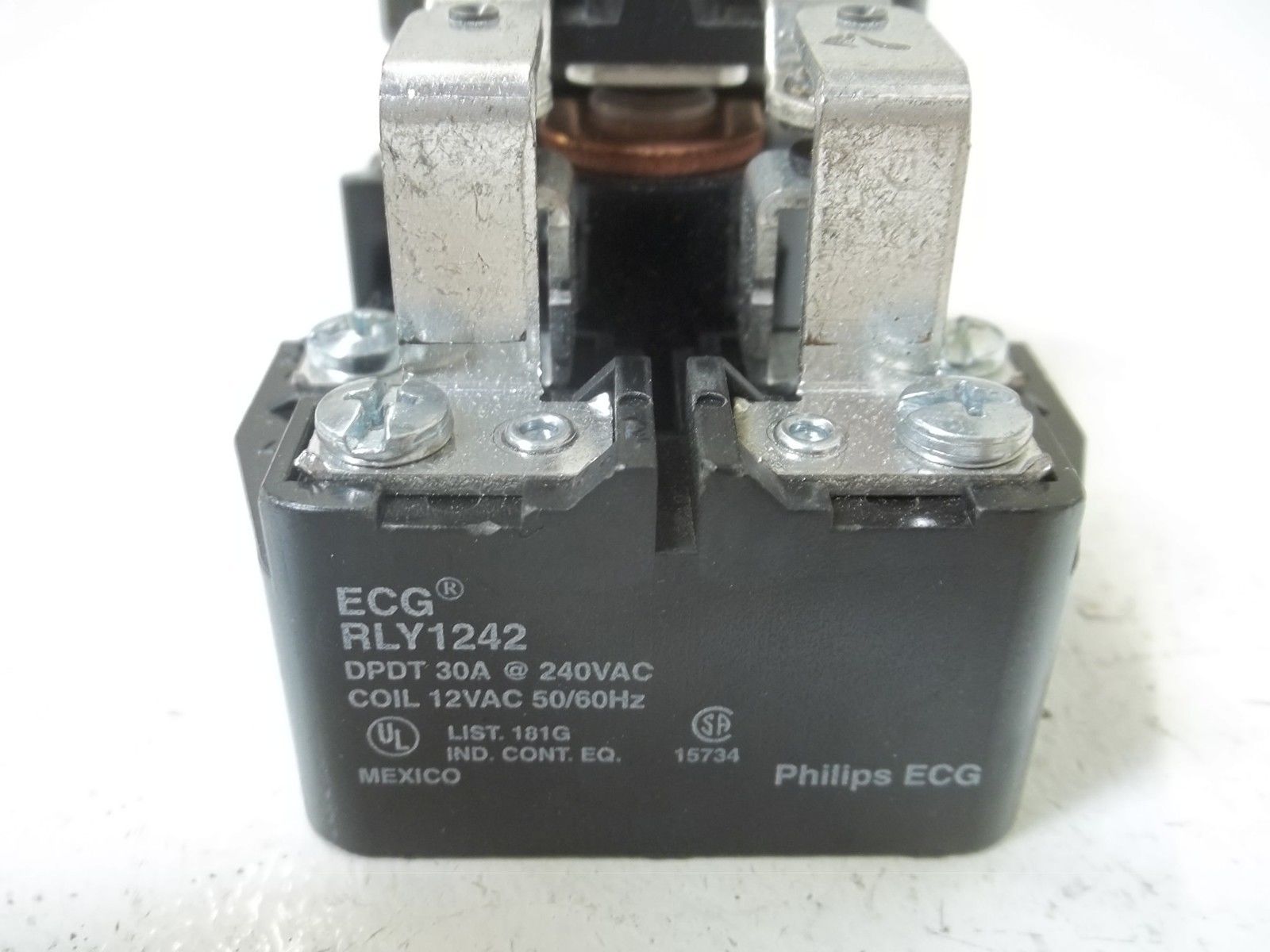 PHILIPS ECG RLY1242 RELAY 30AMPS COIL 12 VAC NSMP