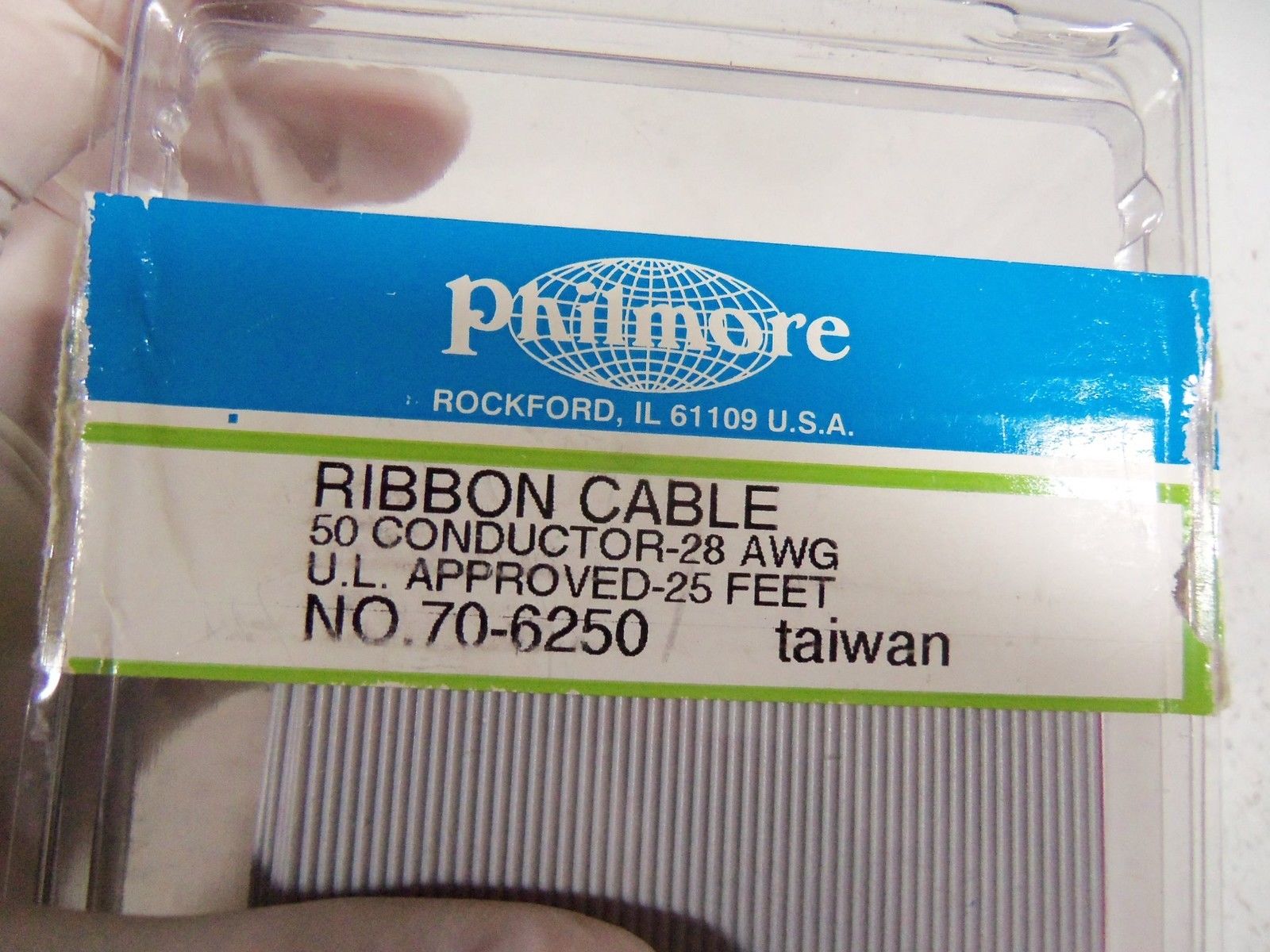 PHILMORE RIBBON CABLE 70-6250 25FT NSMP
