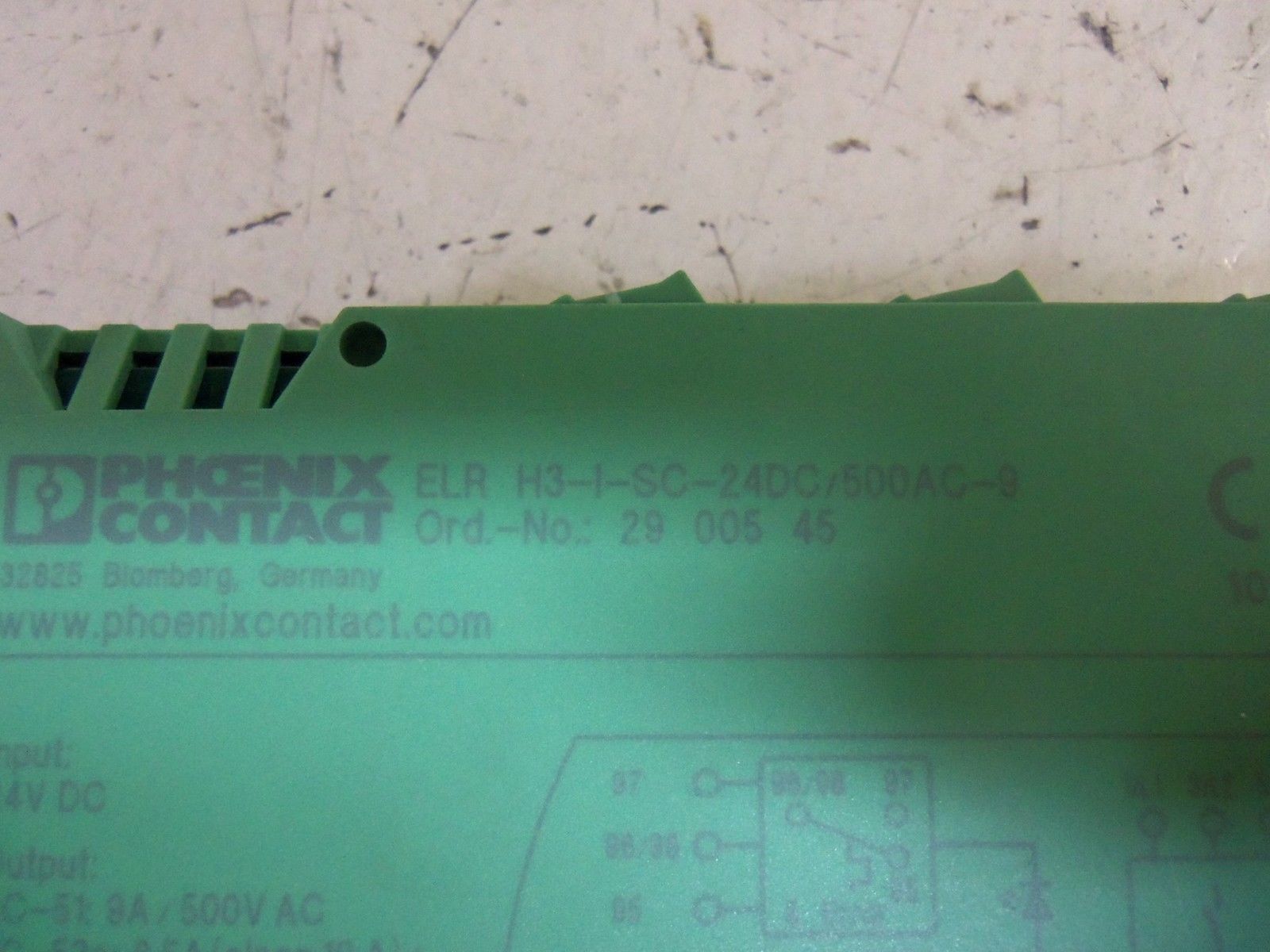 PHOENIX CONTACT 2900545 ELRH3-I-SC-24DC/500AC-9 UNMP